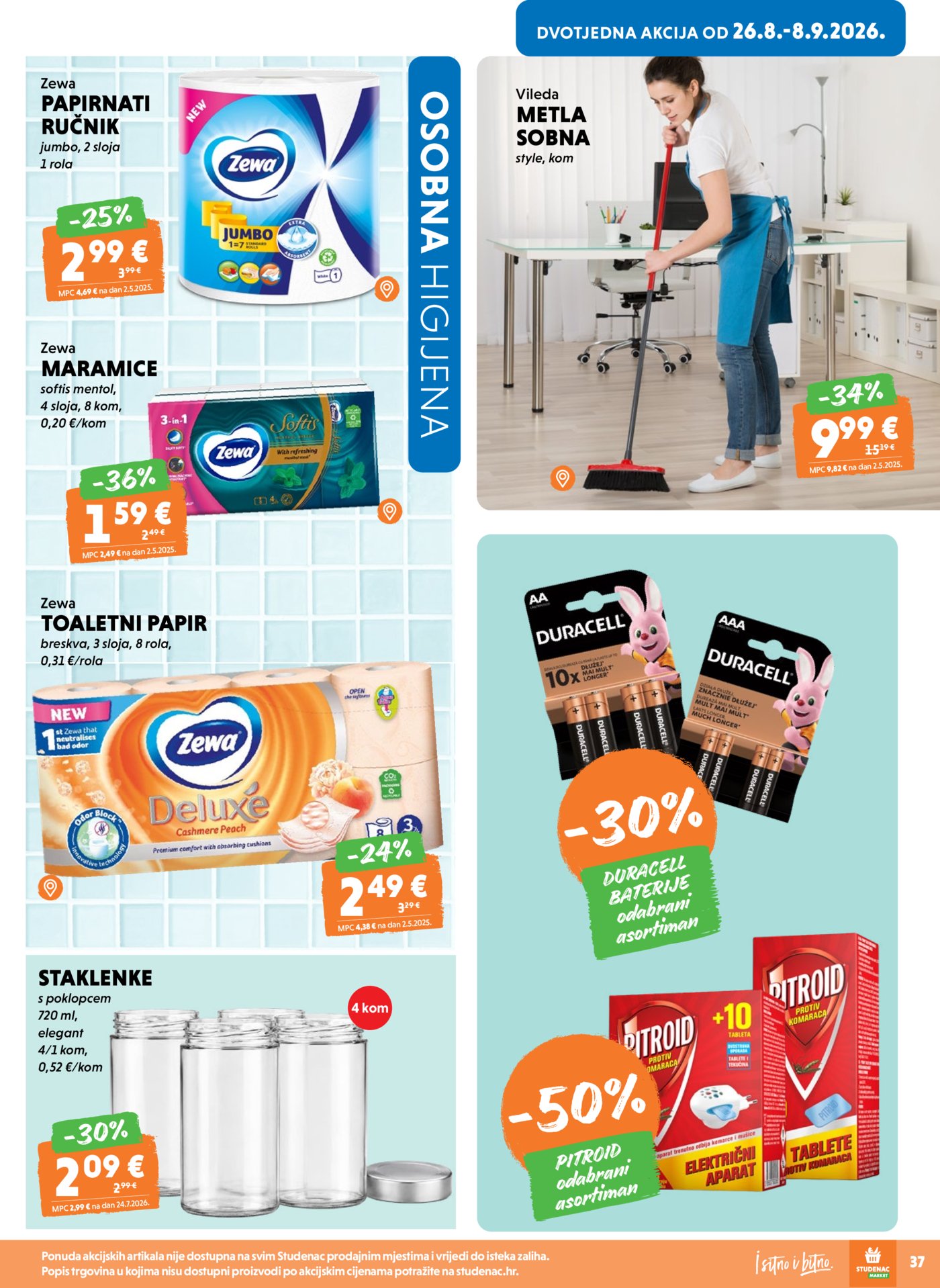 Studenac katalog akcija 26.08.-08.09.2026.