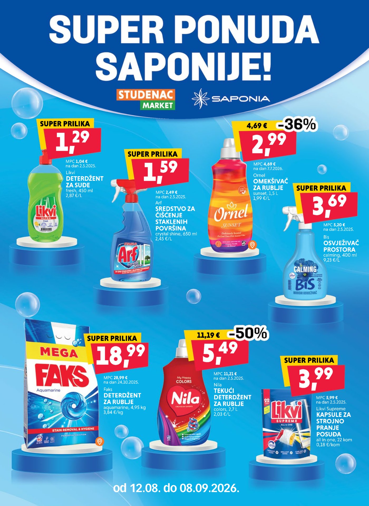 Studenac katalog akcija 26.08.-08.09.2026.