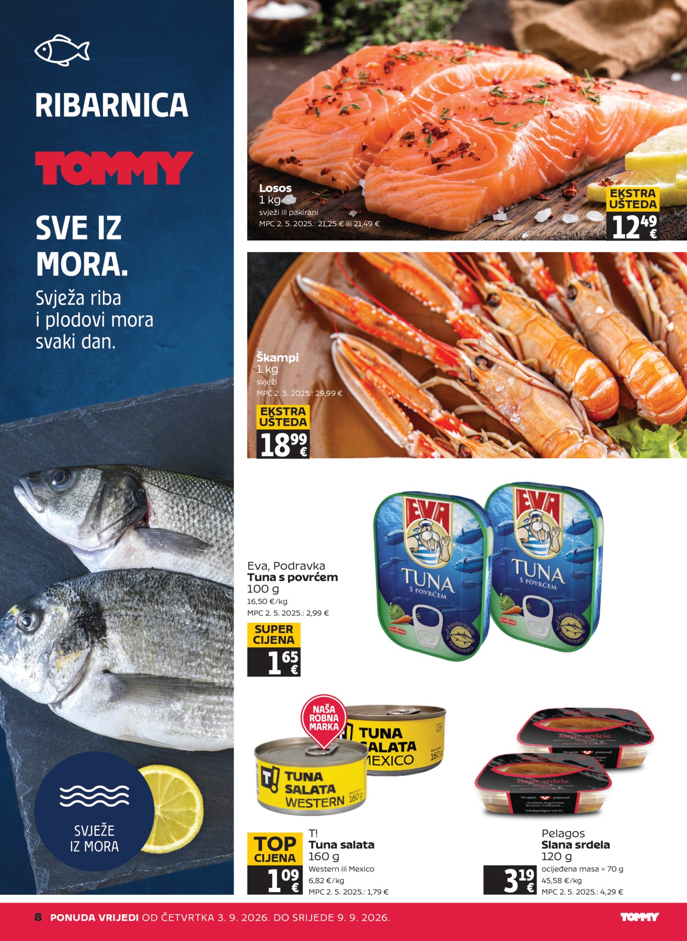 Tommy katalog Akcija 03.09. - 09.09.2026.