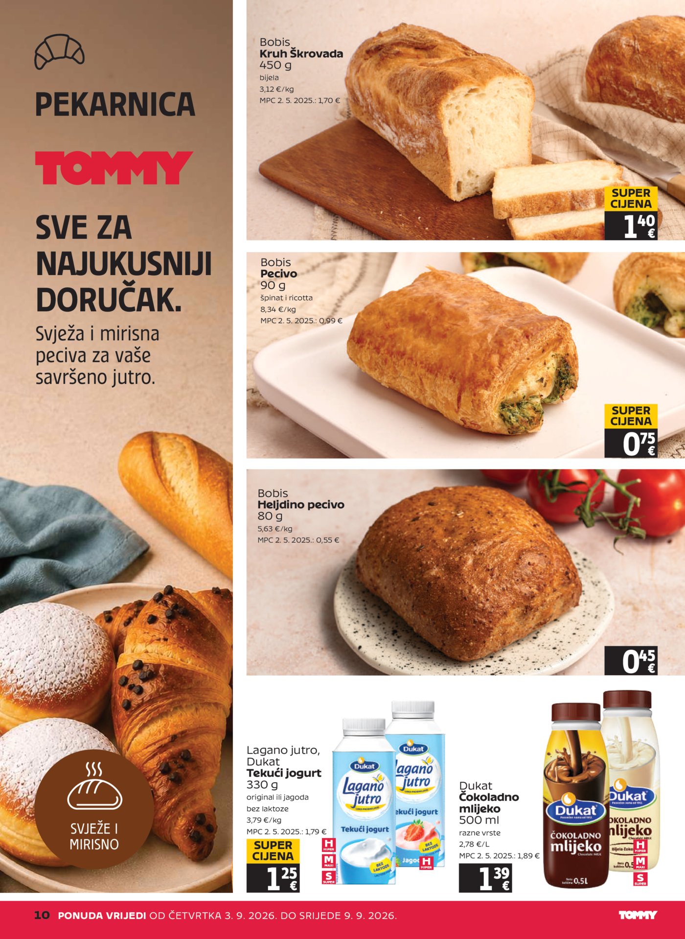 Tommy katalog Akcija 03.09. - 09.09.2026.
