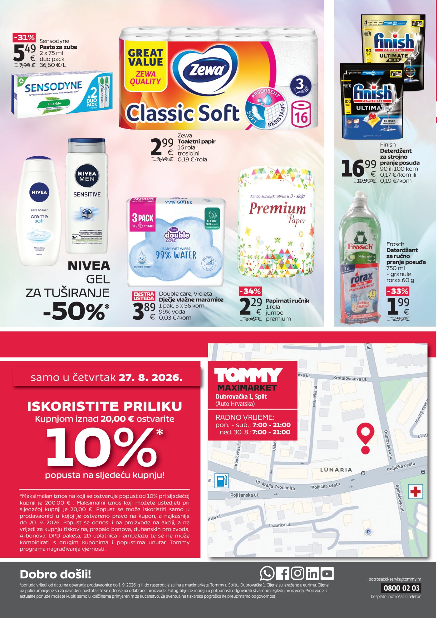 Tommy katalog Akcija 27.08.-01.09.2026.