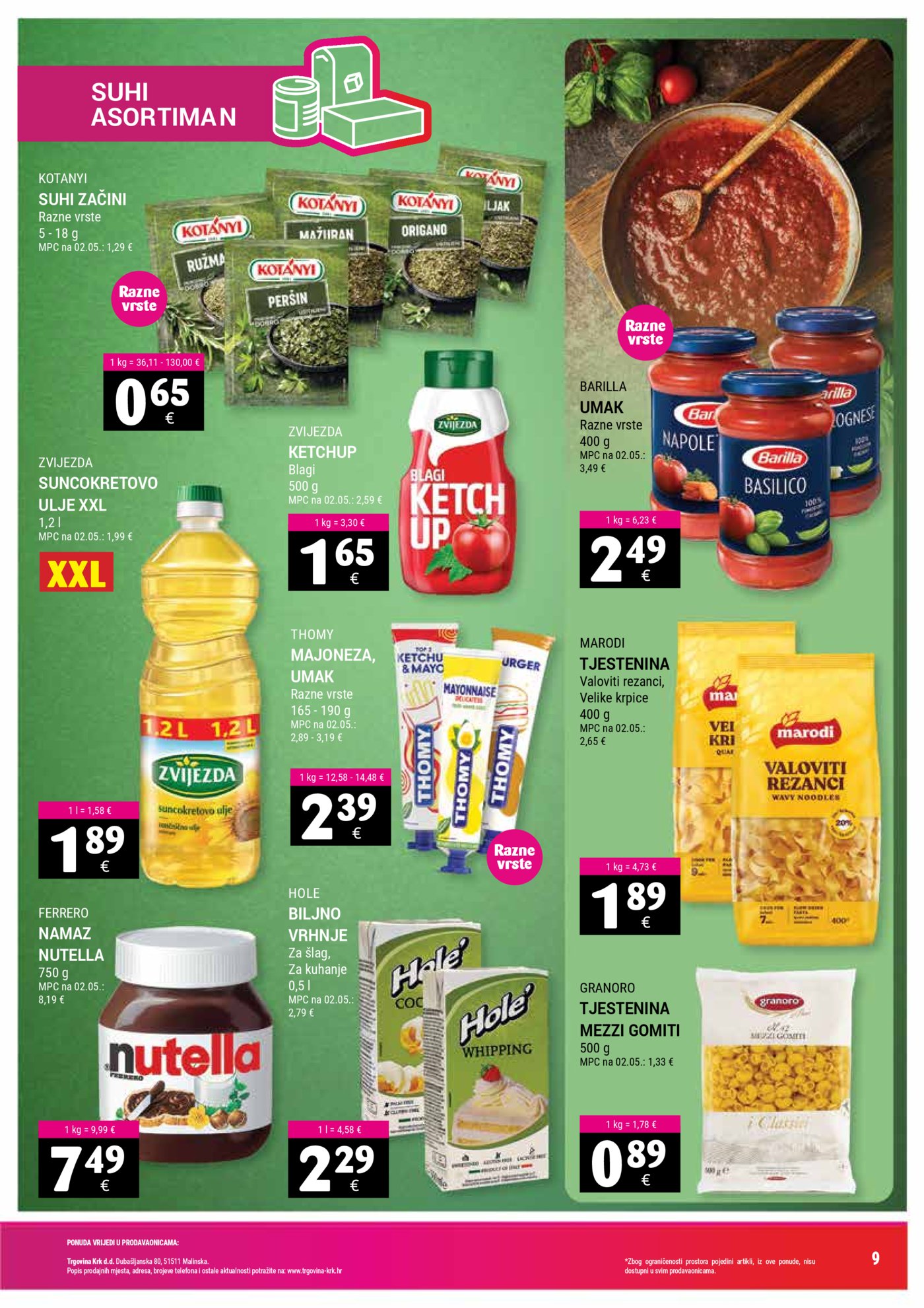 Trgovina Krk katalog 17.08.-31.08.2026.