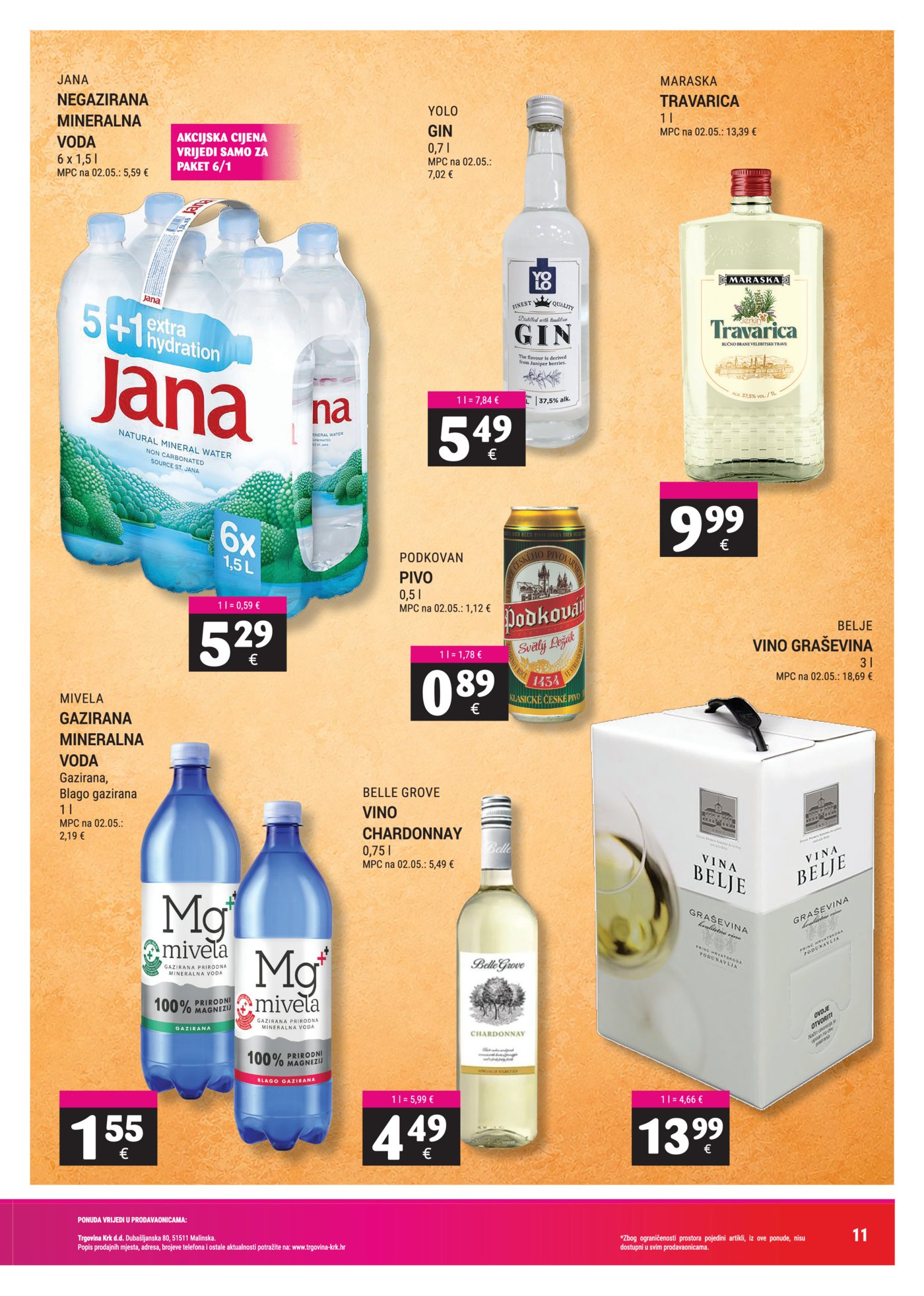 Trgovina Krk katalog Akcija 01.09. - 15.09.2026.