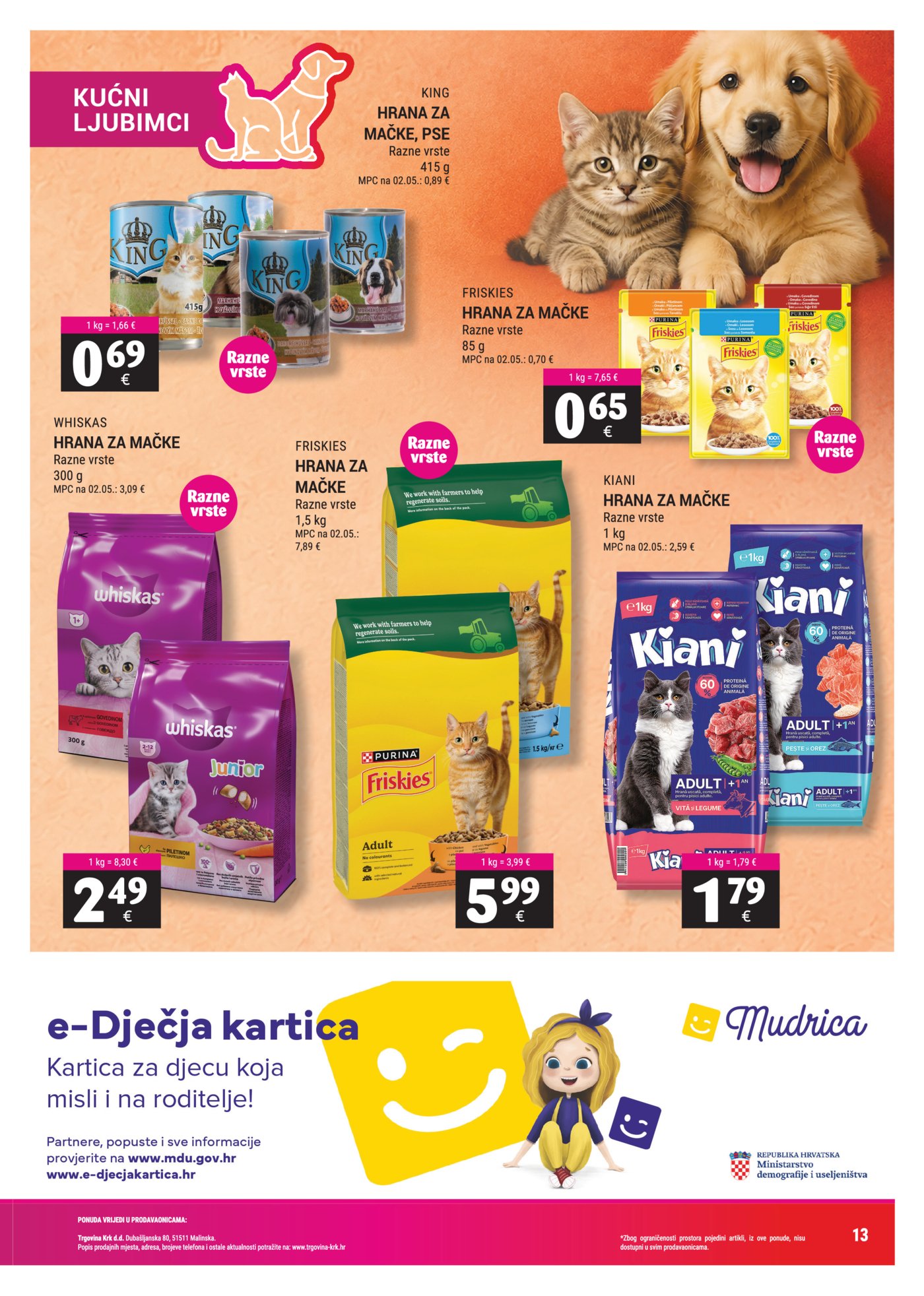 Trgovina Krk katalog Akcija 01.09. - 15.09.2026.