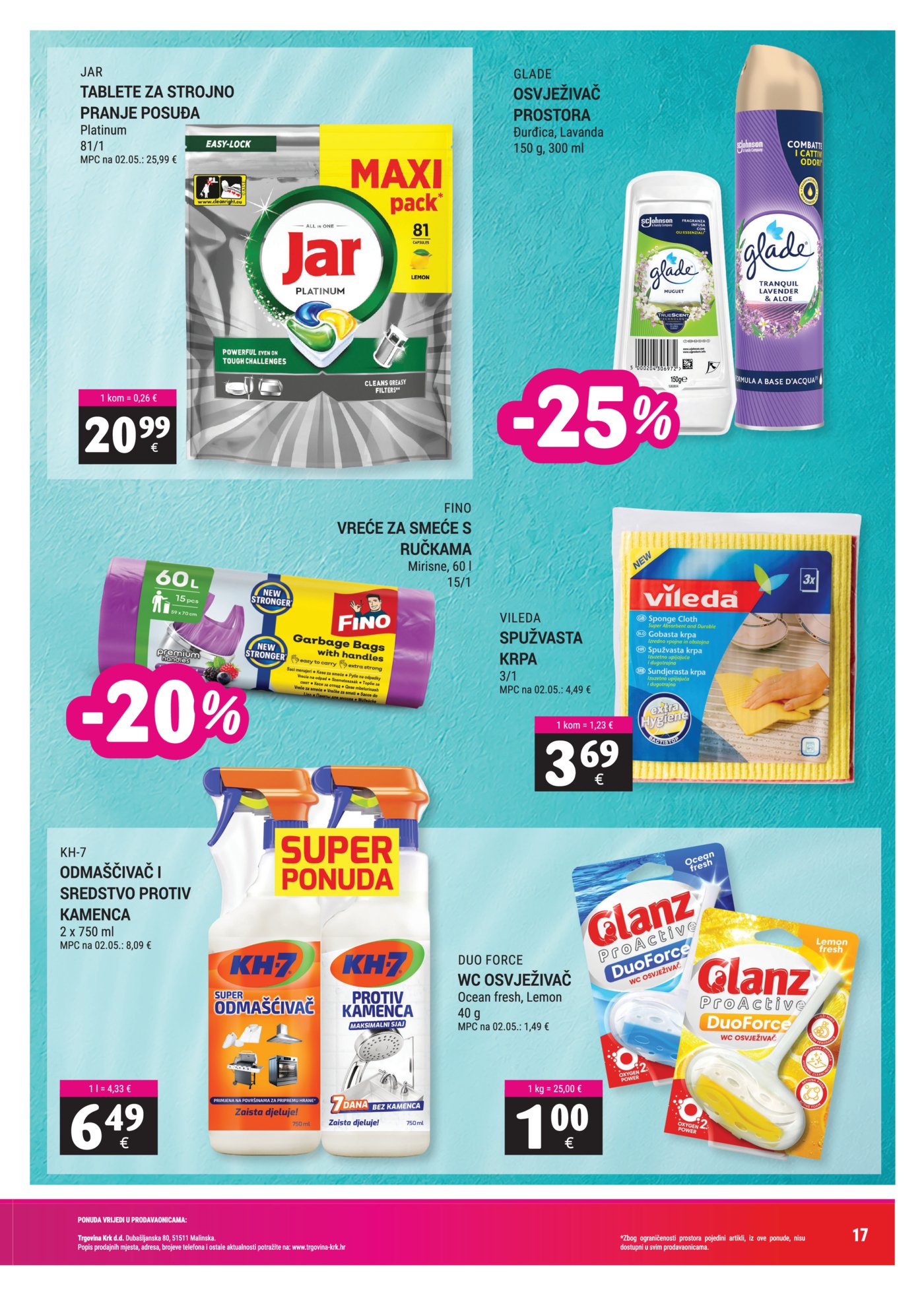 Trgovina Krk katalog Akcija 01.09. - 15.09.2026.