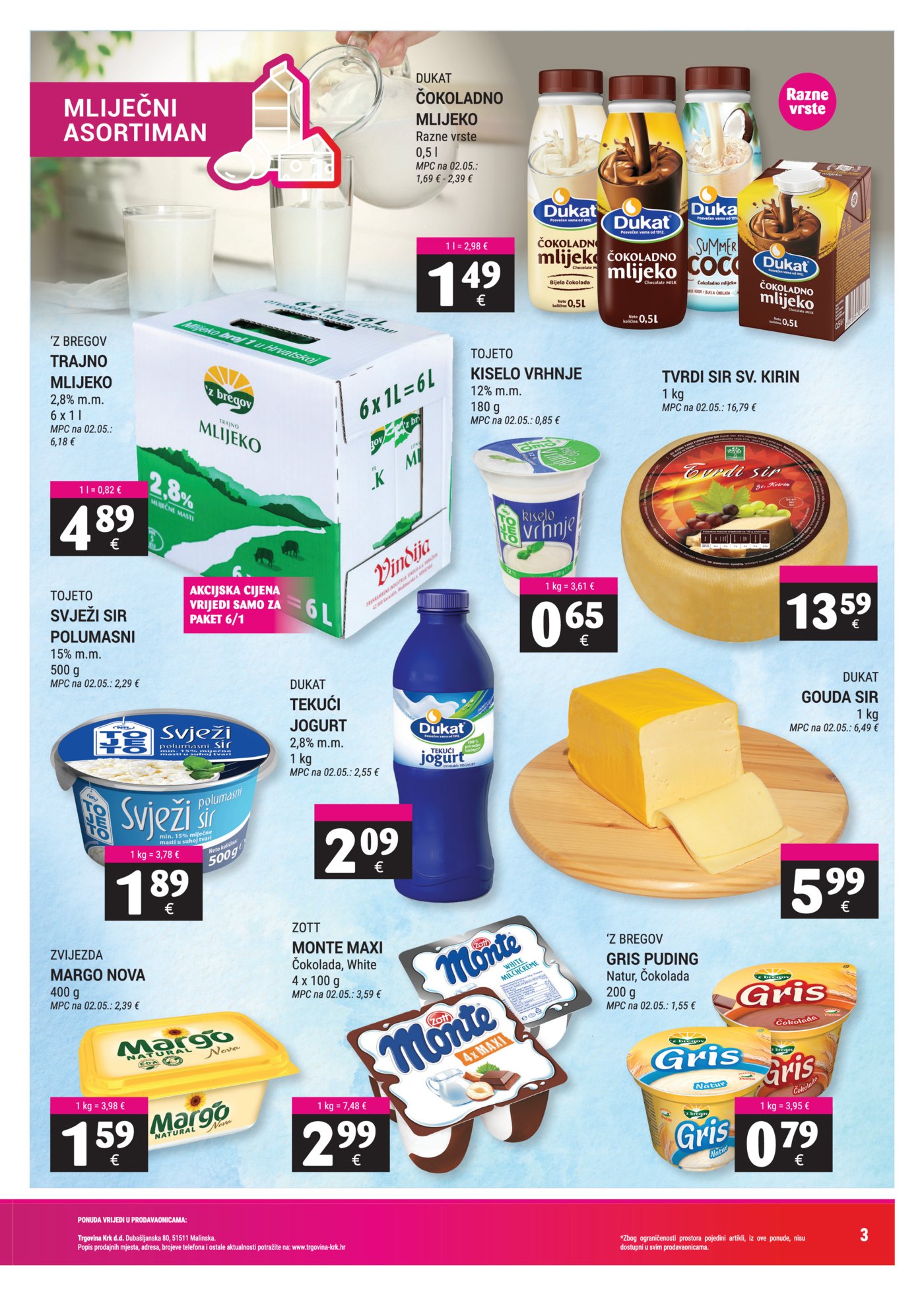 Trgovina Krk katalog Akcija 01.09. - 15.09.2026.