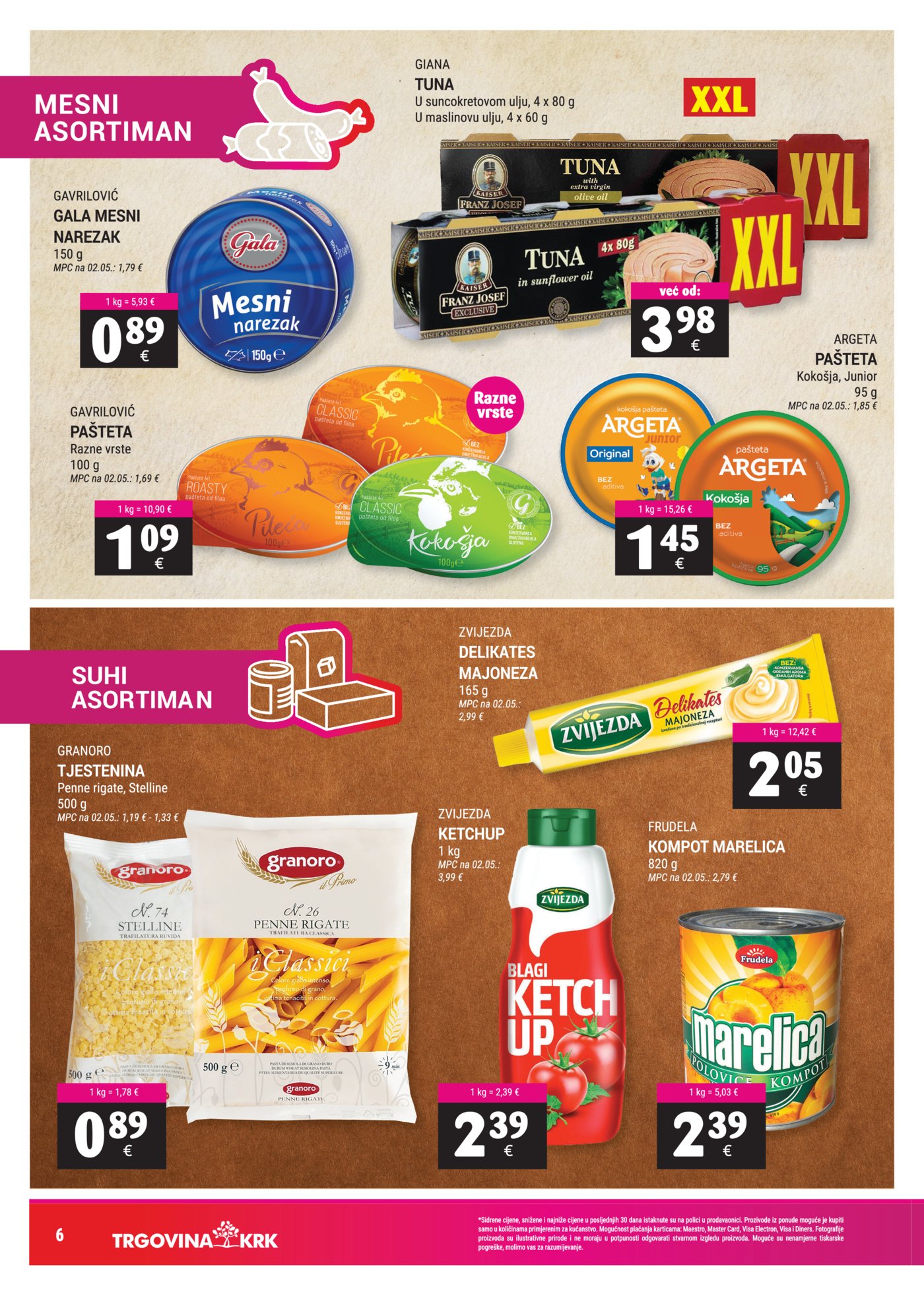 Trgovina Krk katalog Akcija 01.09. - 15.09.2026.