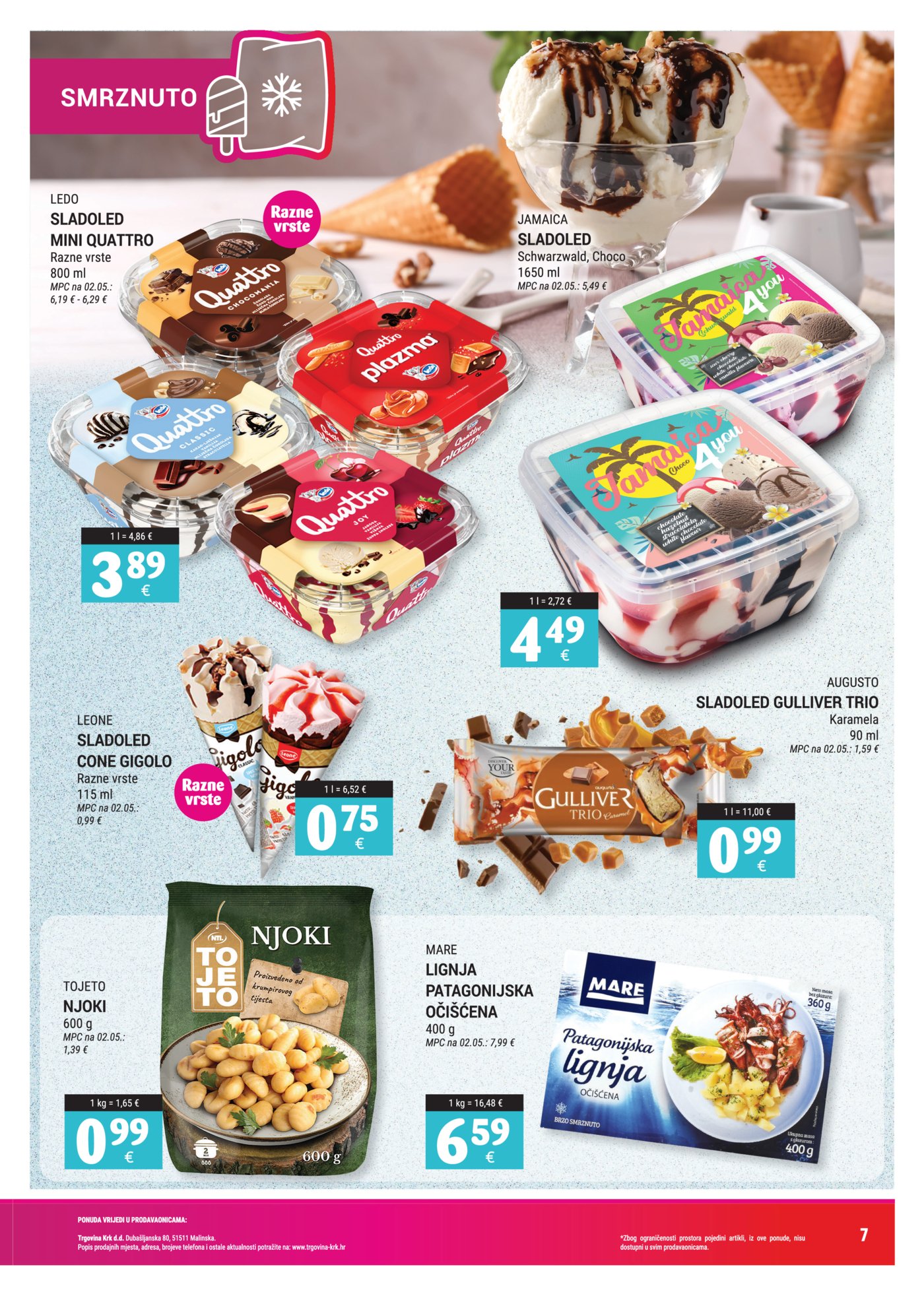 Trgovina Krk katalog Akcija 01.09. - 15.09.2026.