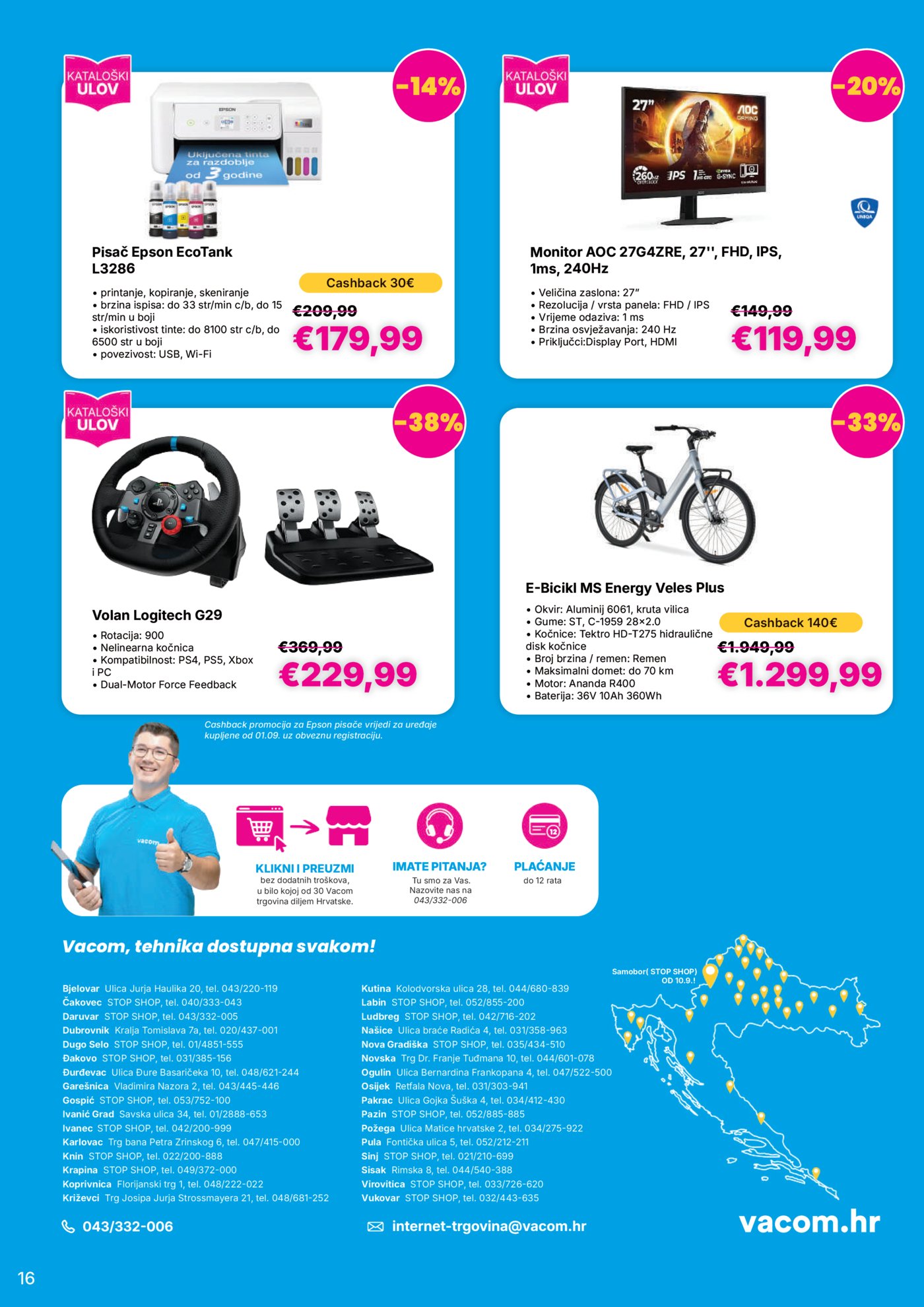 Vacom katalog Spremni za povratak u klupe 24.08. - 04.10.2026.