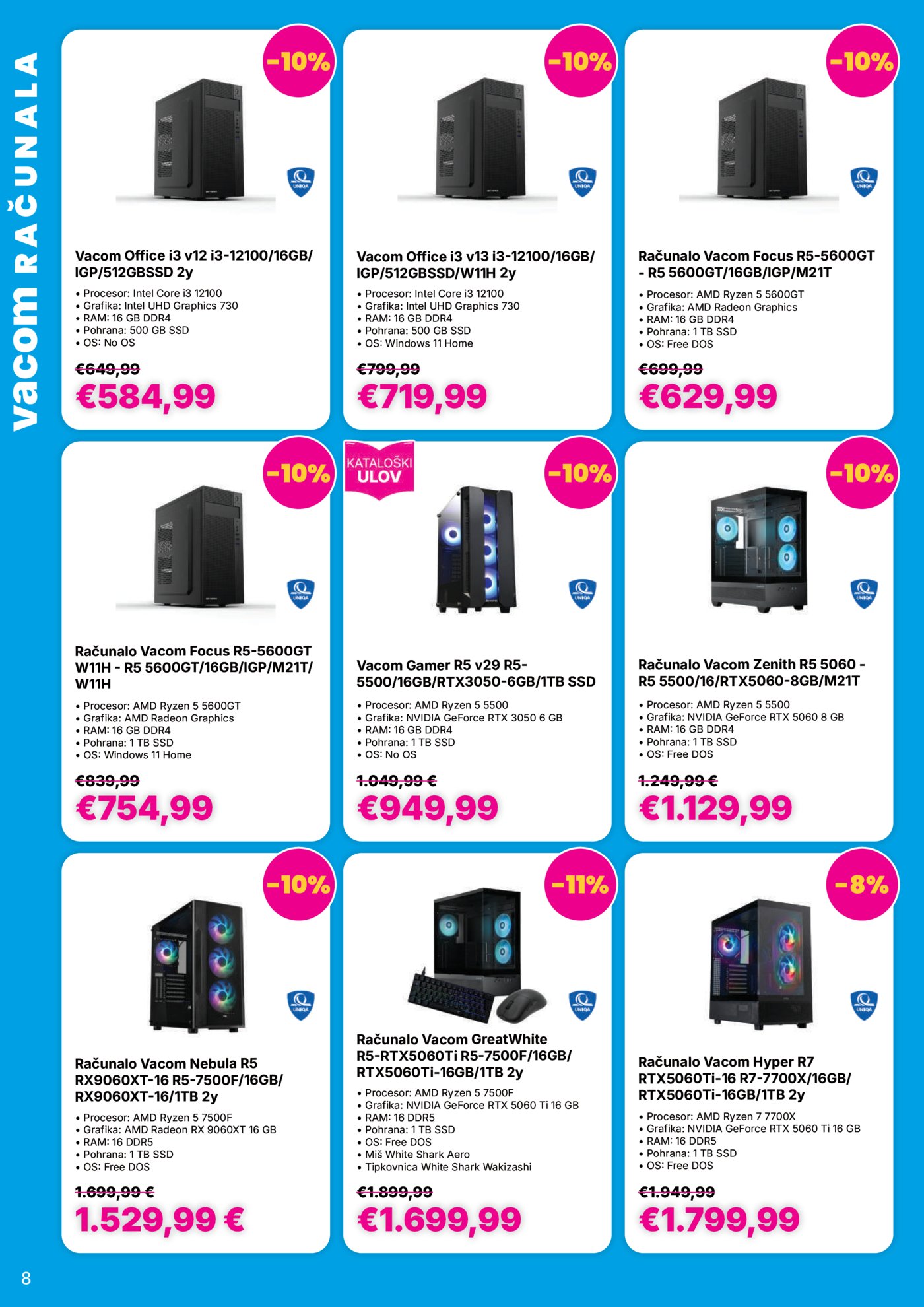 Vacom katalog Spremni za povratak u klupe 24.08. - 04.10.2026.