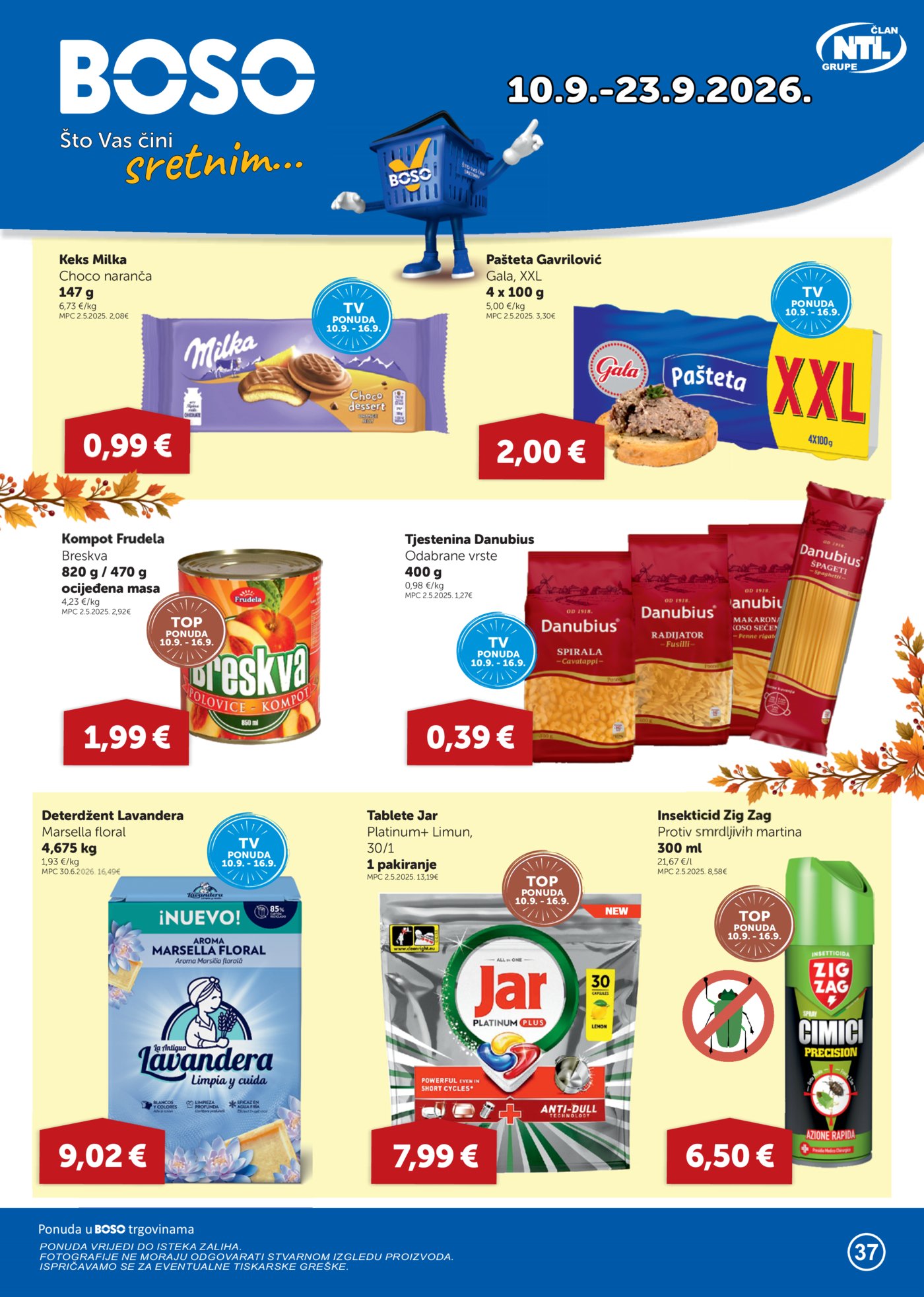 Boso katalog Akcija 10.09. - 23.09.2026.
