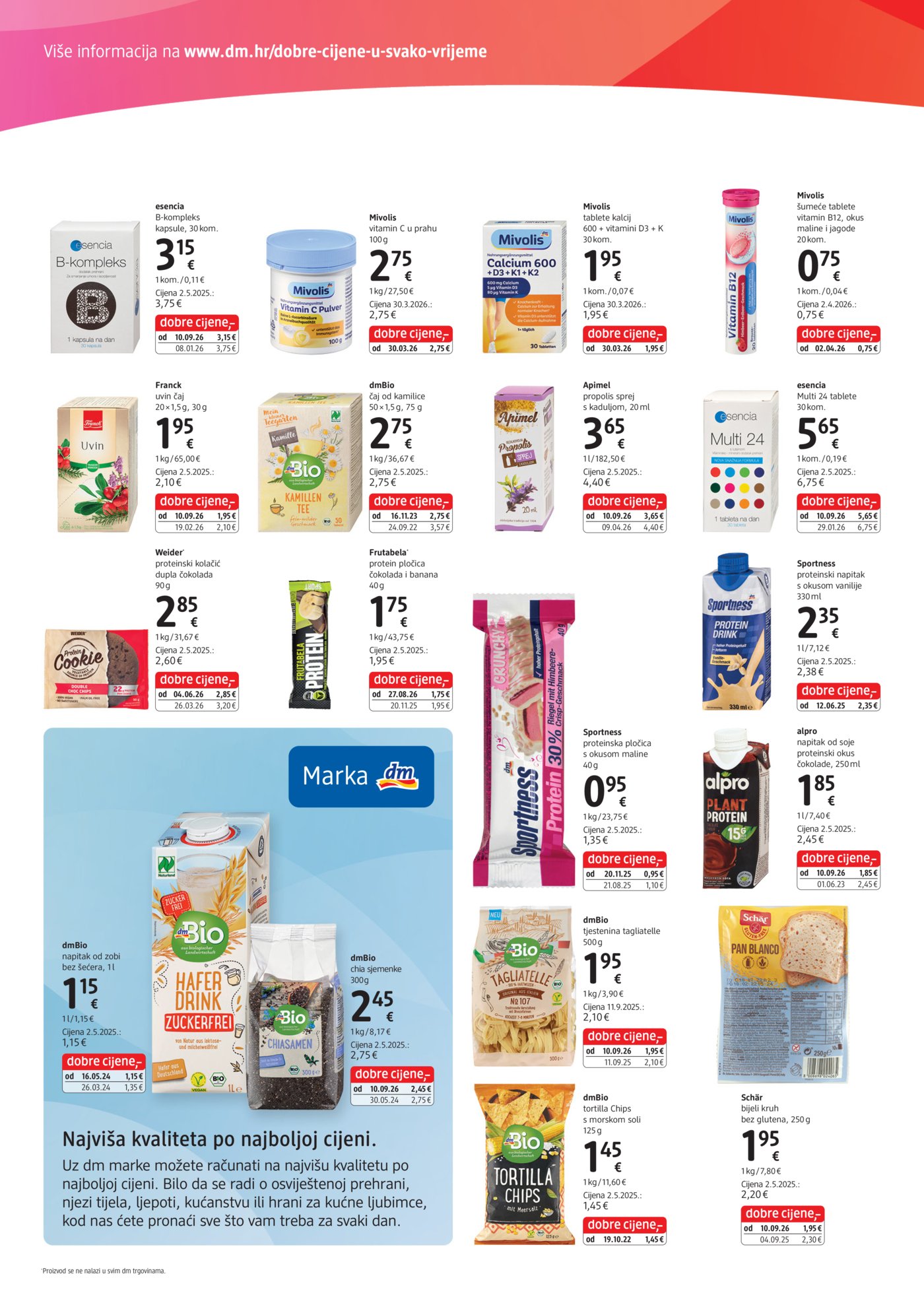 DM katalog Akcija 15.09. - 30.09.2026.