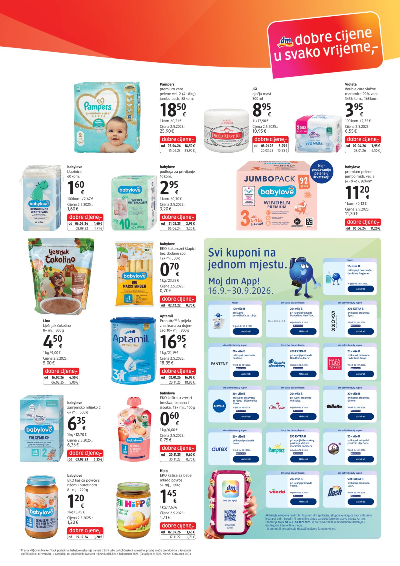 DM katalog Akcija 15.09. - 30.09.2026.