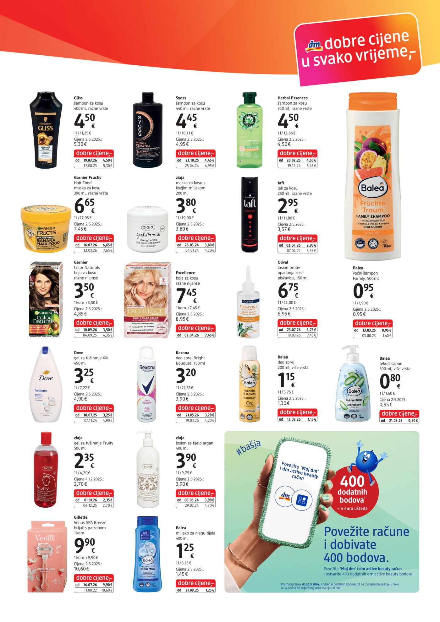 DM katalog Akcija 15.09. - 30.09.2026.
