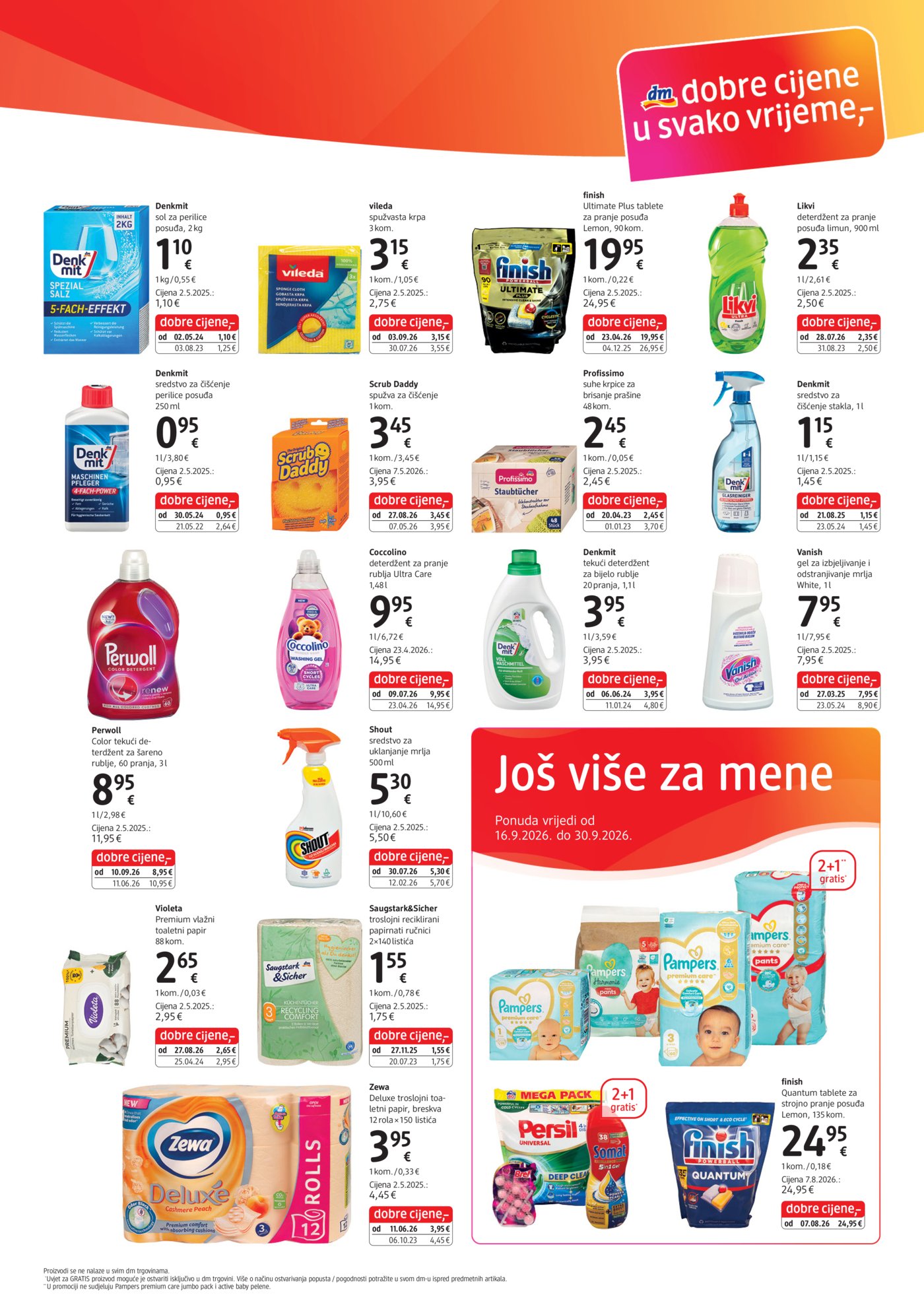 DM katalog Akcija 15.09. - 30.09.2026.