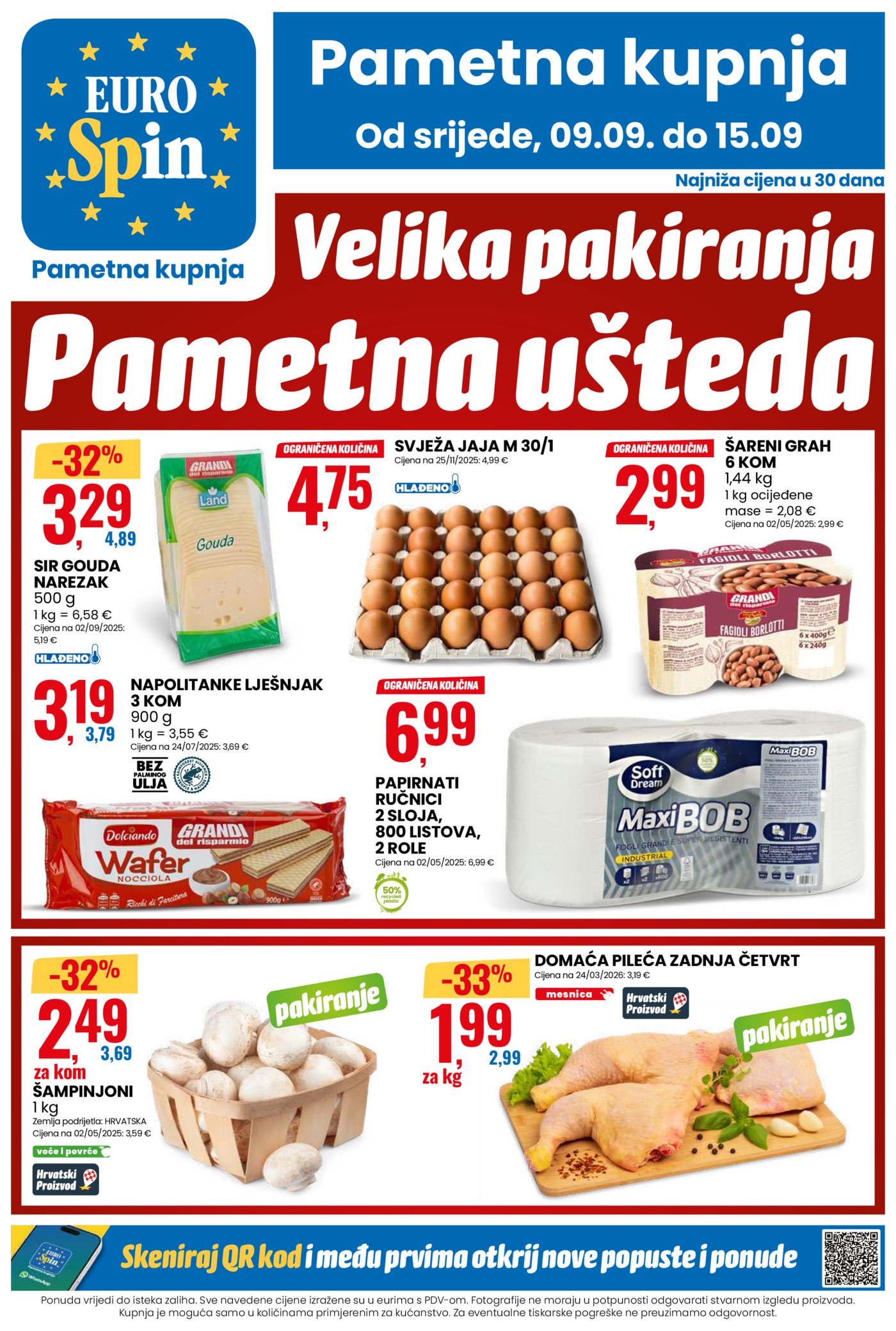 Eurospin katalog Akcija 09.09. - 15.09.2026.