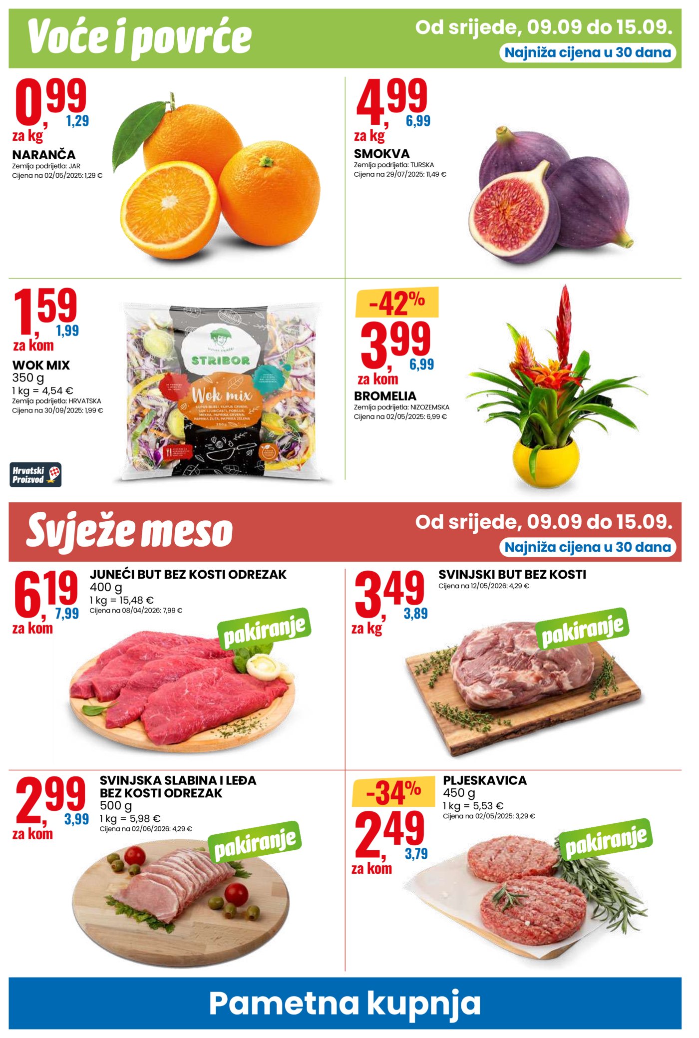 Eurospin katalog Akcija 09.09. - 15.09.2026.