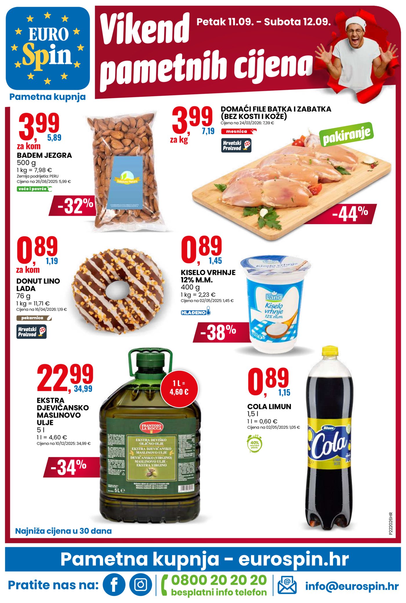Eurospin katalog Akcija 09.09. - 15.09.2026.