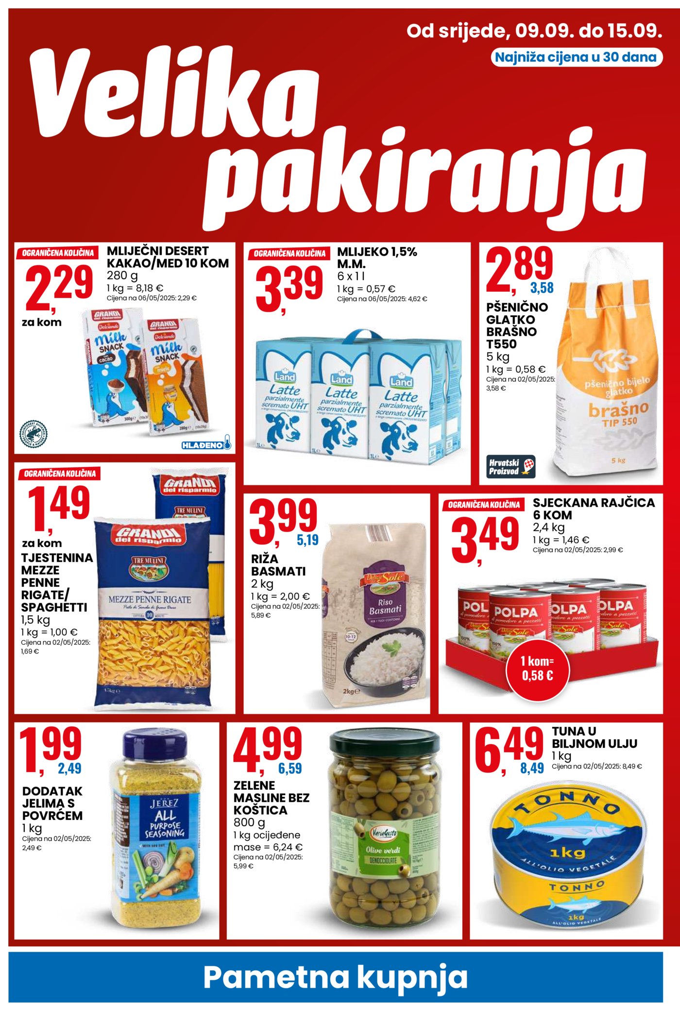 Eurospin katalog Akcija 09.09. - 15.09.2026.