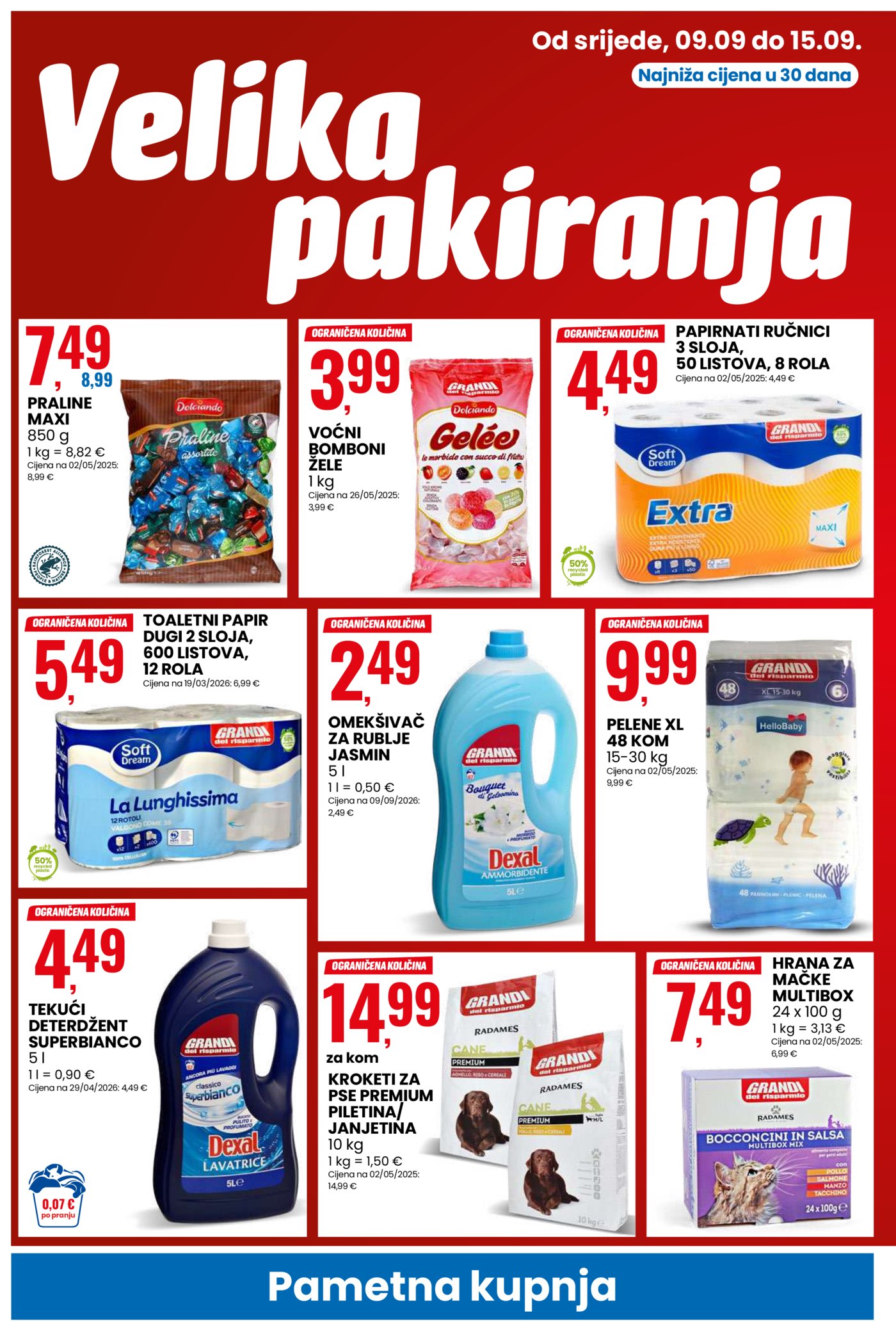 Eurospin katalog Akcija 09.09. - 15.09.2026.