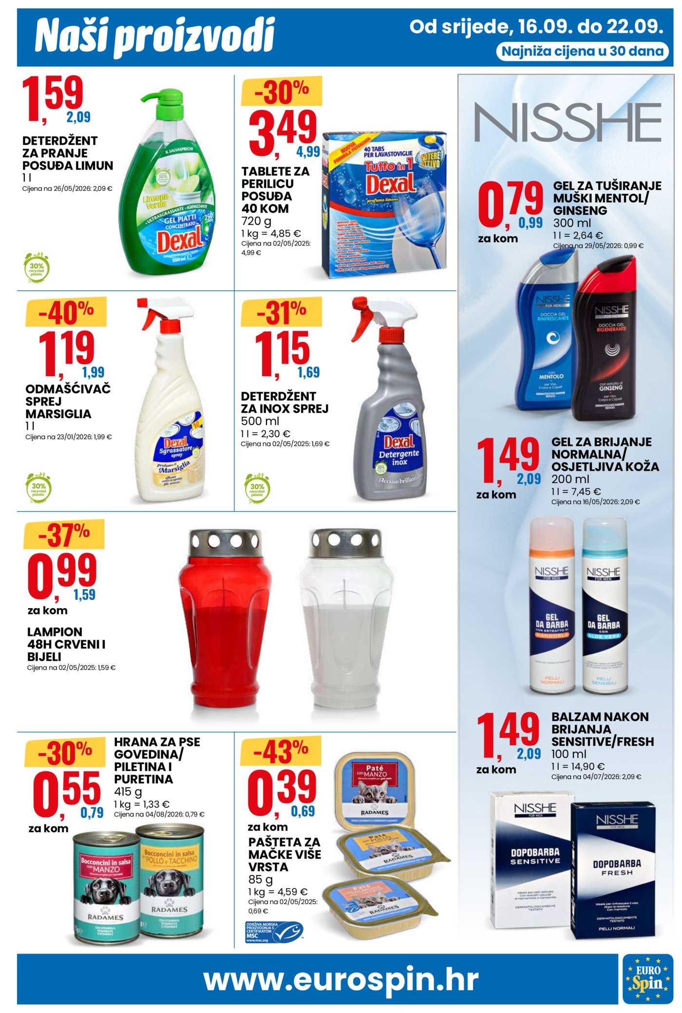 Eurospin Katalog Pametna kupnja 16.09.-22.09.2026.