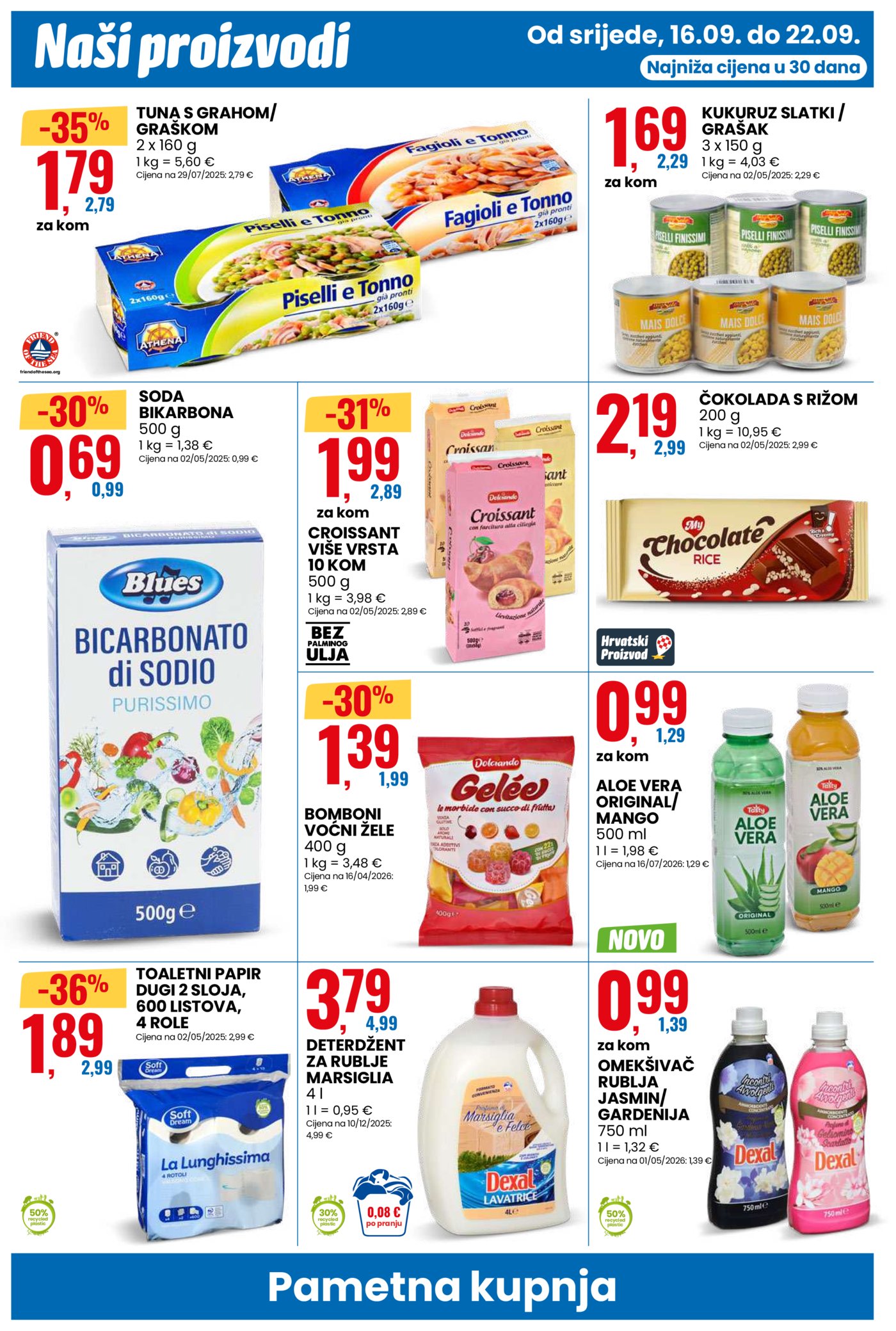 Eurospin Katalog Pametna kupnja 16.09.-22.09.2026.