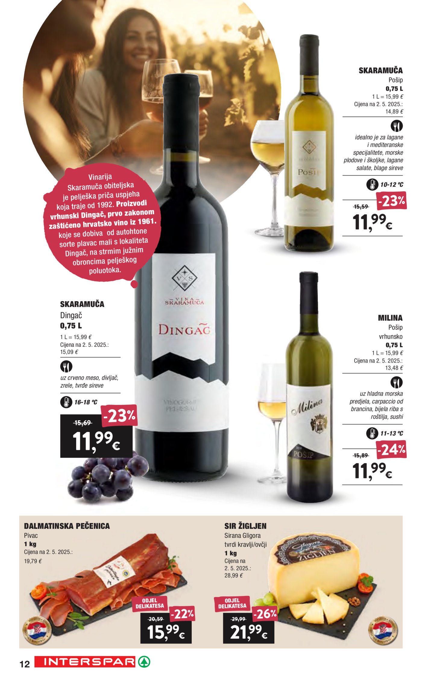 Interspar Vino Katalog Akcija 16.09.-06.10.2026.