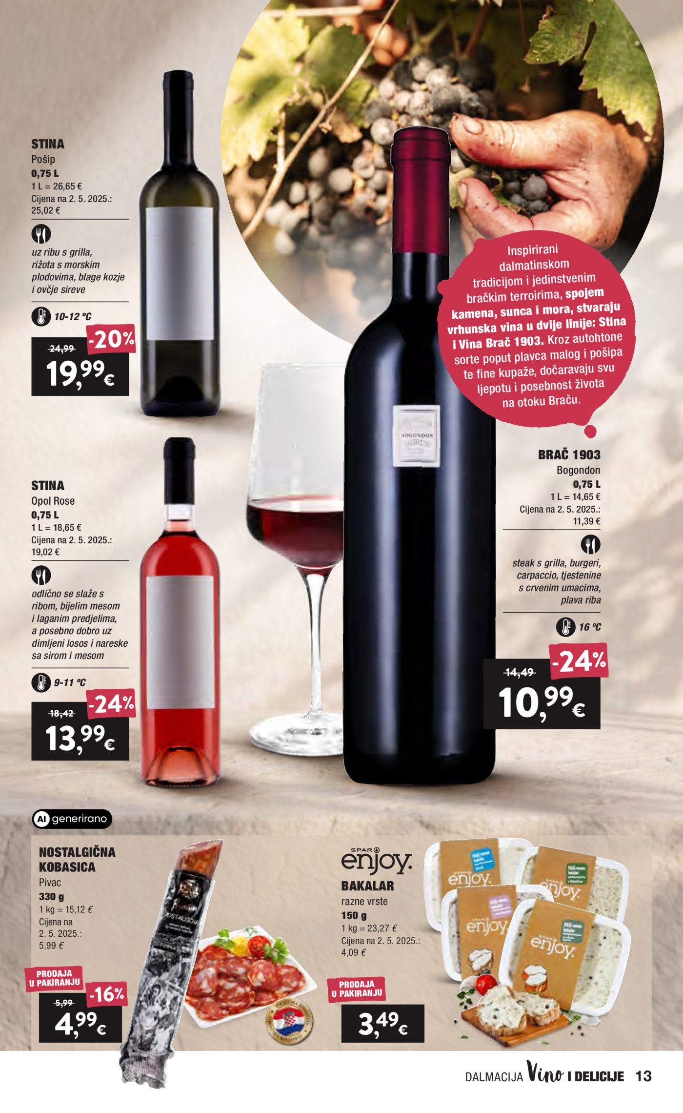 Interspar Vino Katalog Akcija 16.09.-06.10.2026.