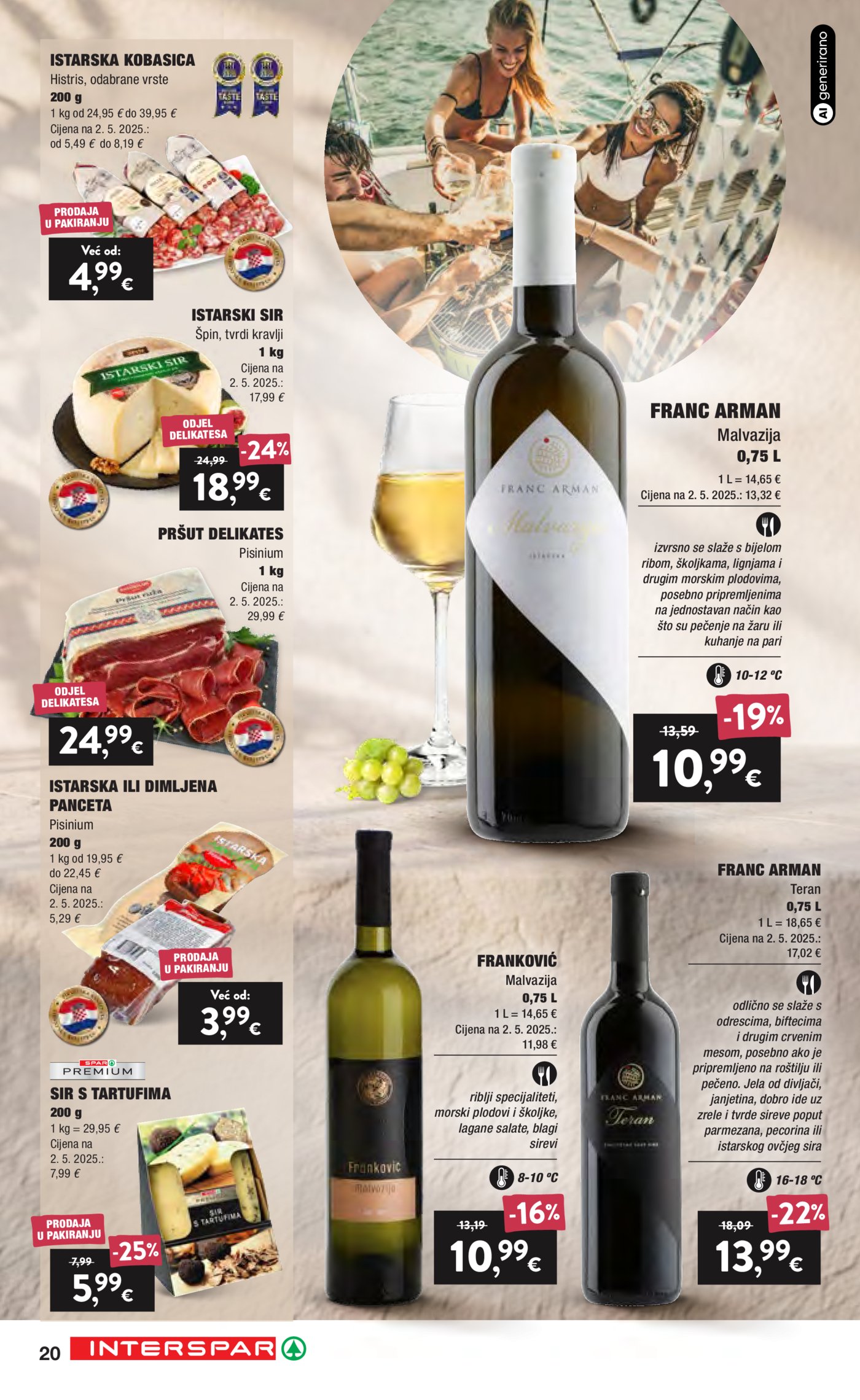 Interspar Vino Katalog Akcija 16.09.-06.10.2026.