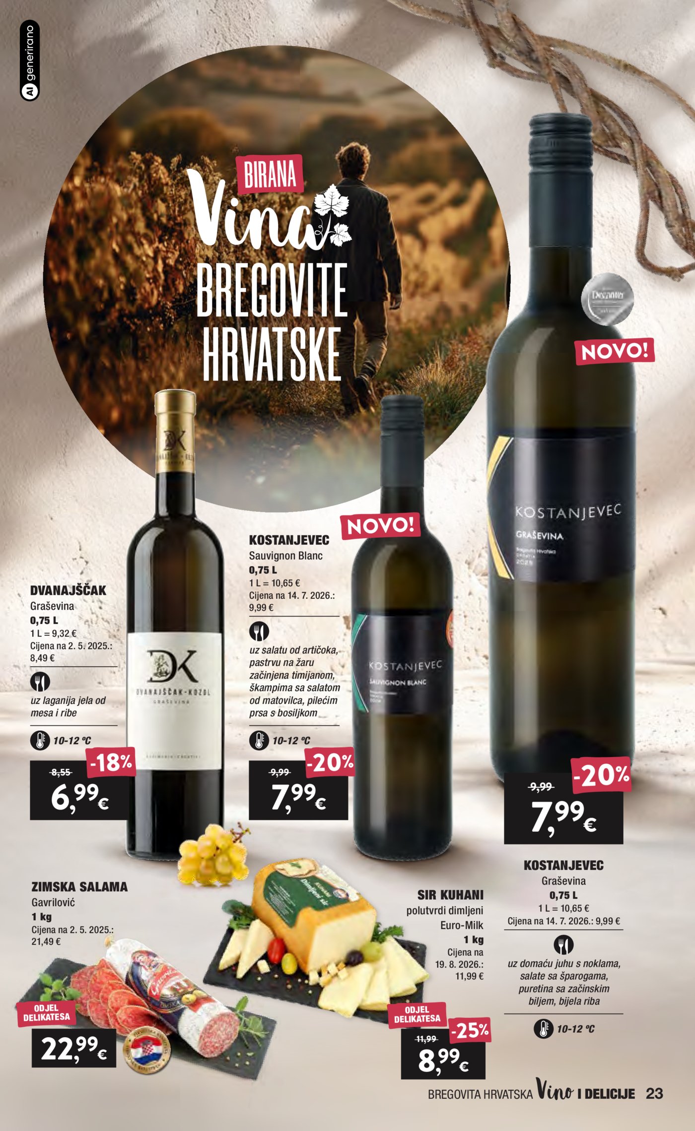 Interspar Vino Katalog Akcija 16.09.-06.10.2026.