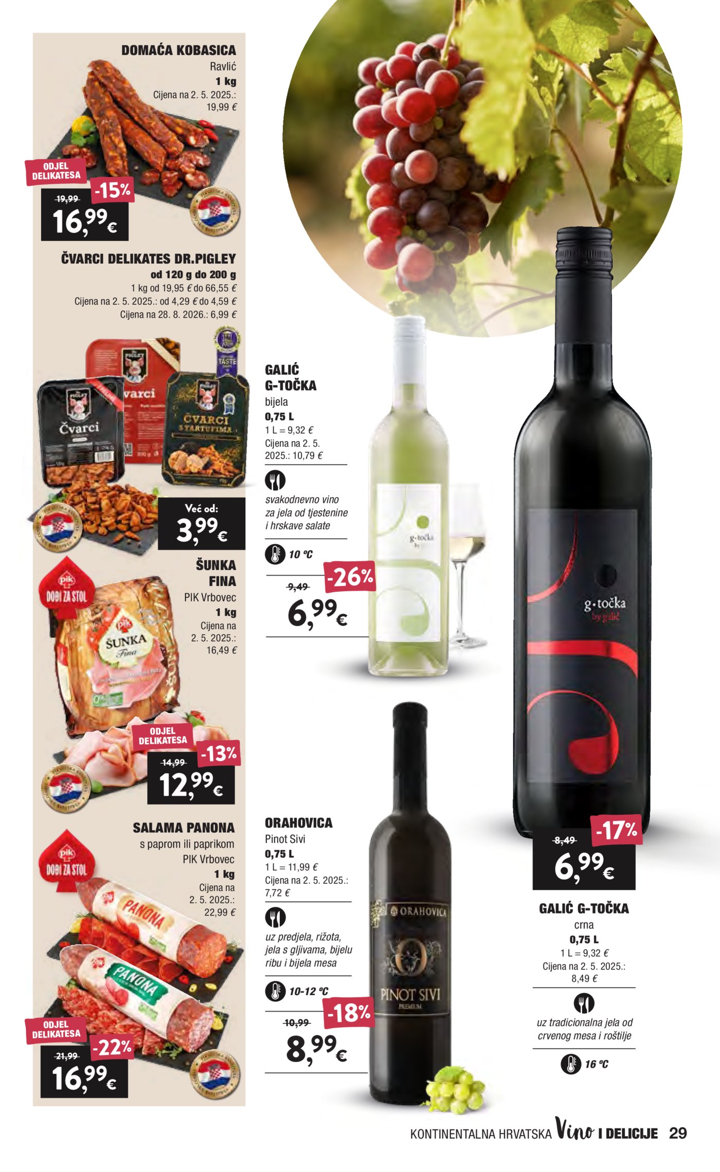 Interspar Vino Katalog Akcija 16.09.-06.10.2026.