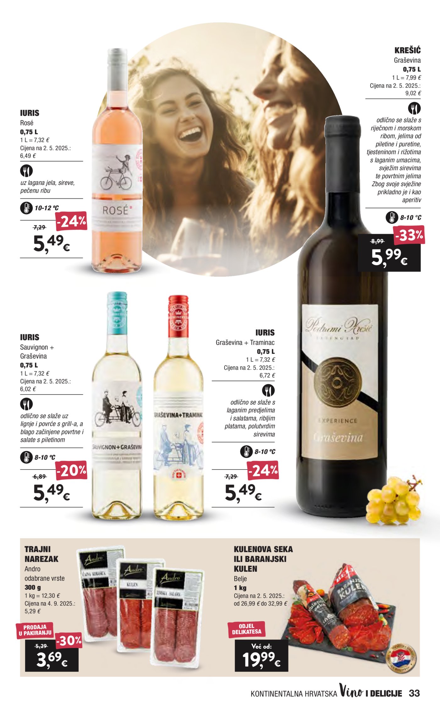 Interspar Vino Katalog Akcija 16.09.-06.10.2026.