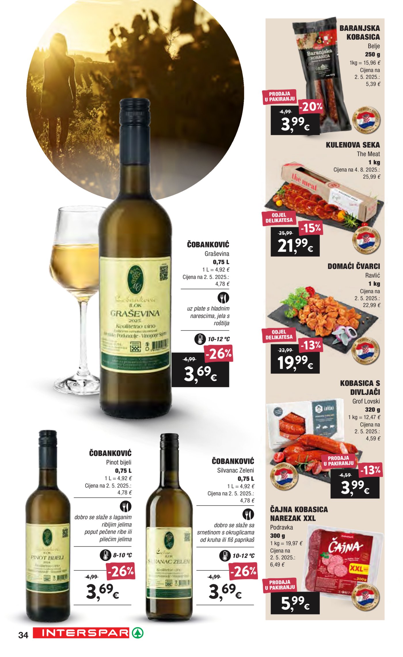 Interspar Vino Katalog Akcija 16.09.-06.10.2026.
