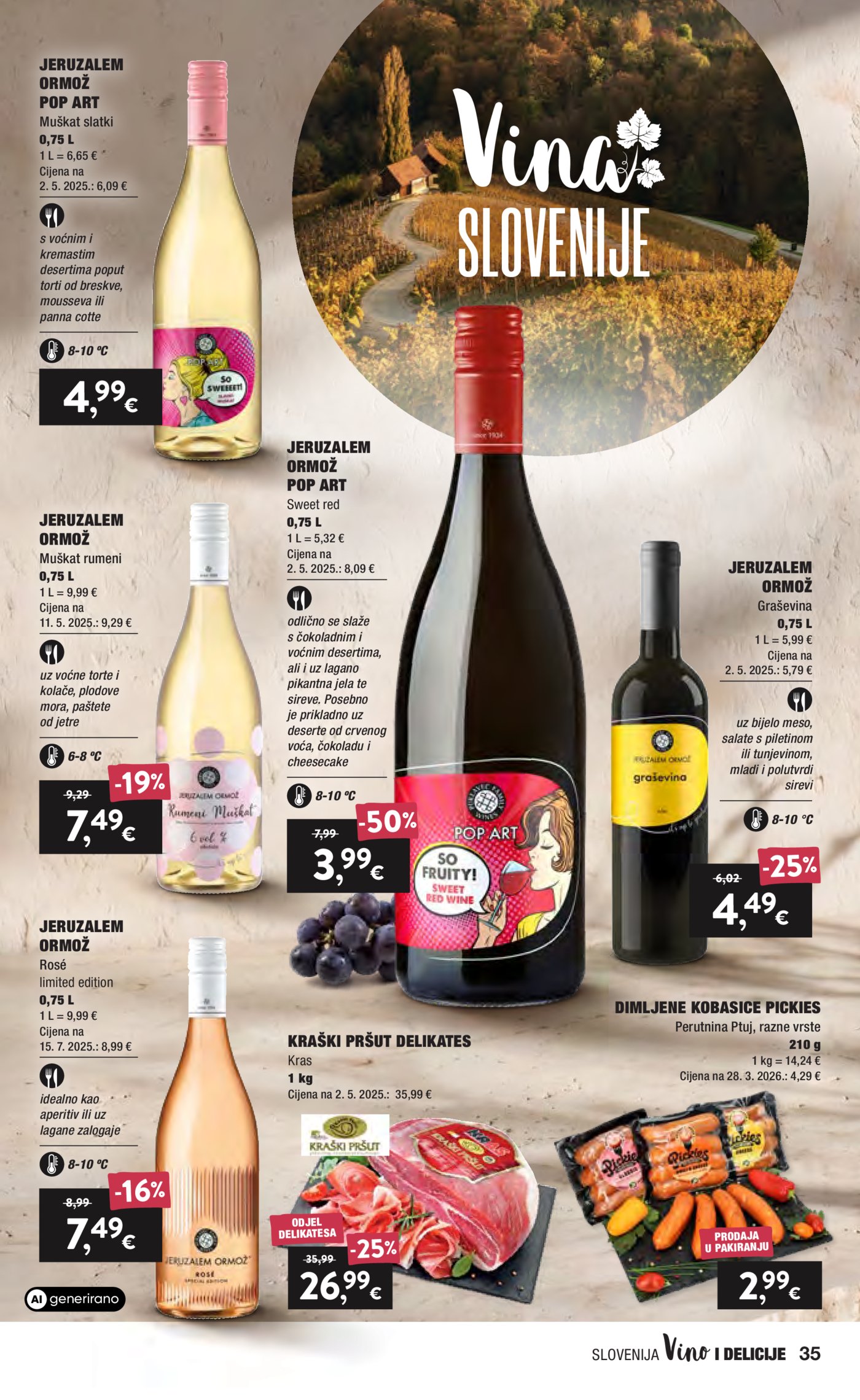 Interspar Vino Katalog Akcija 16.09.-06.10.2026.
