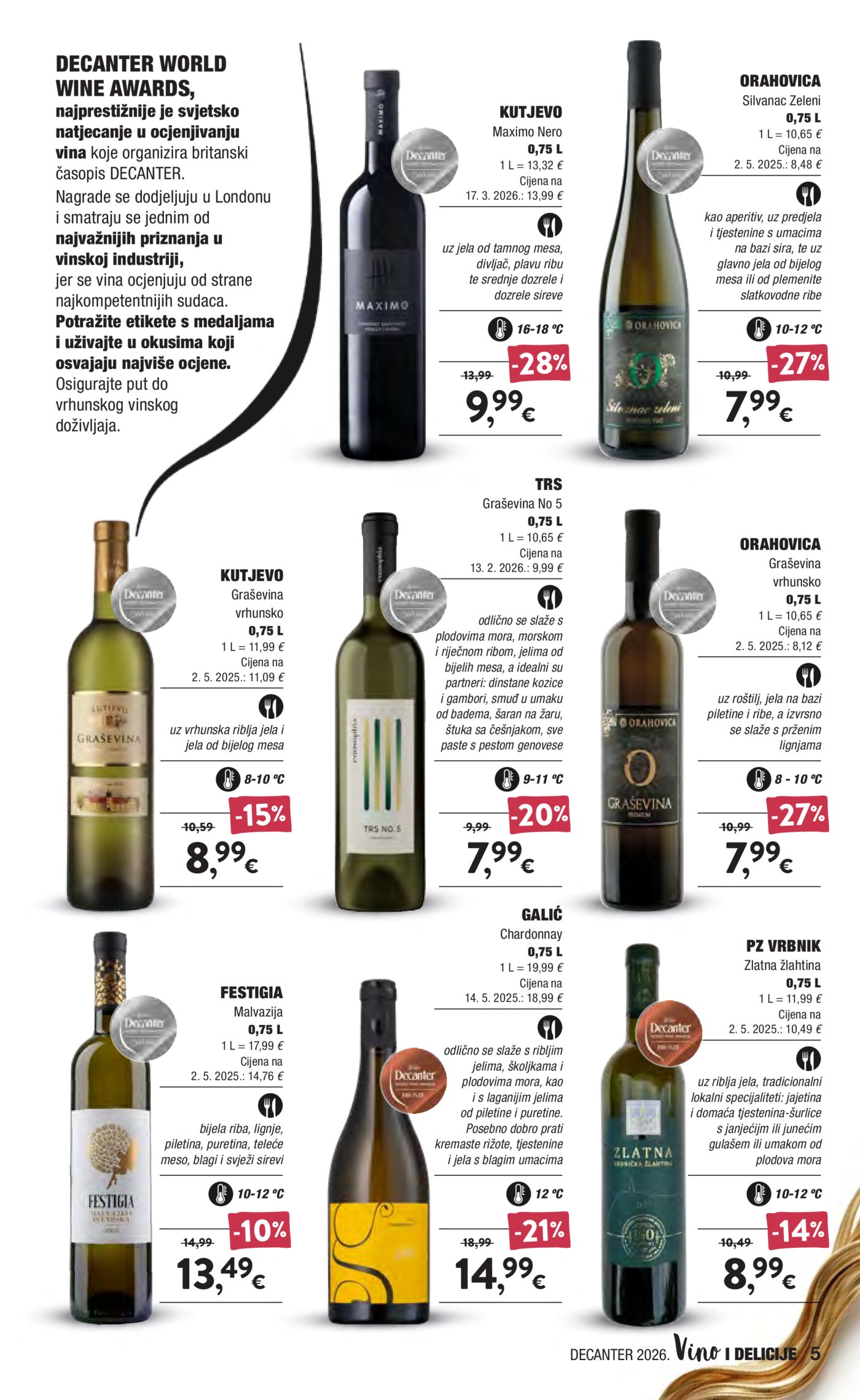 Interspar Vino Katalog Akcija 16.09.-06.10.2026.