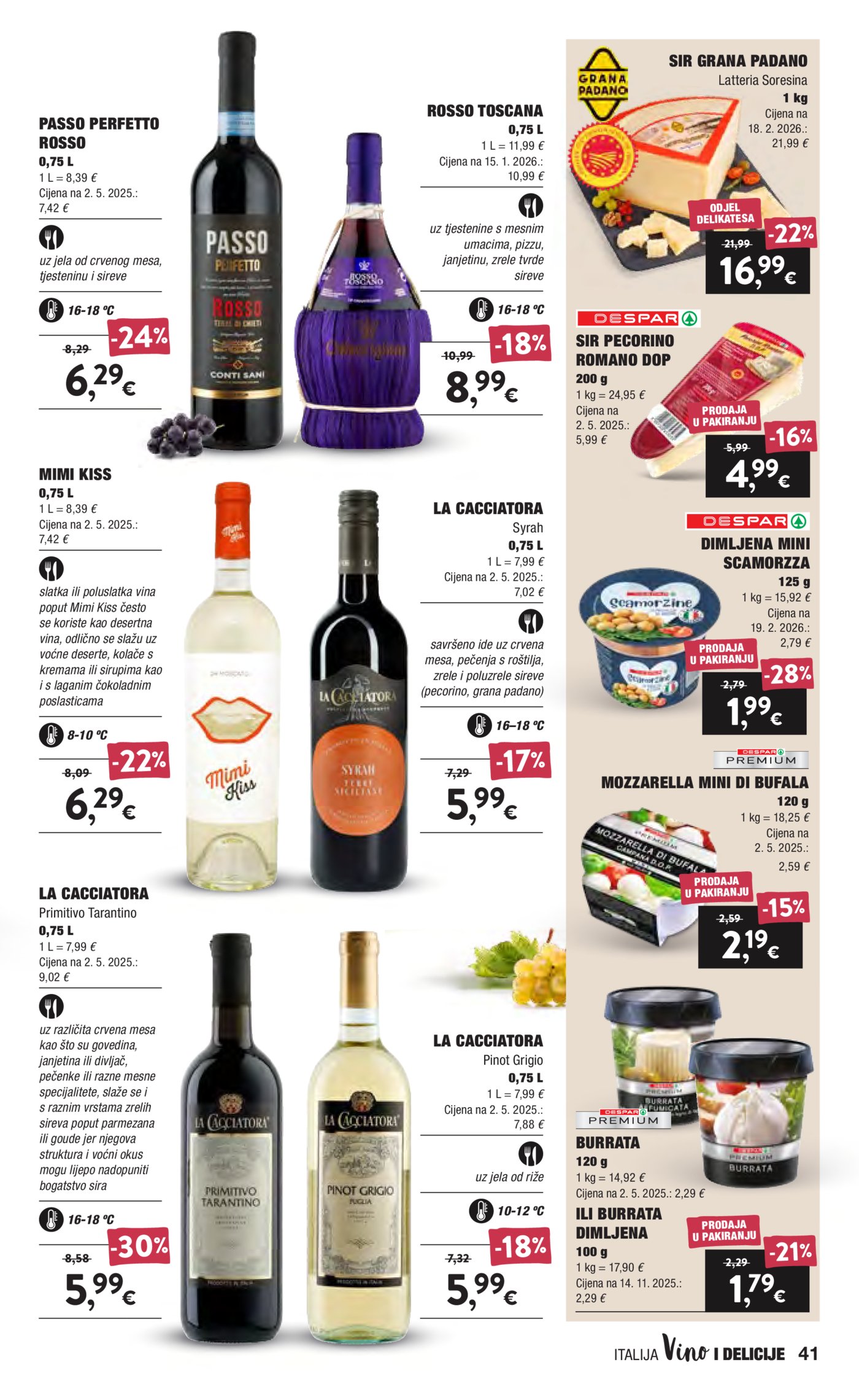 Interspar Vino Katalog Akcija 16.09.-06.10.2026.