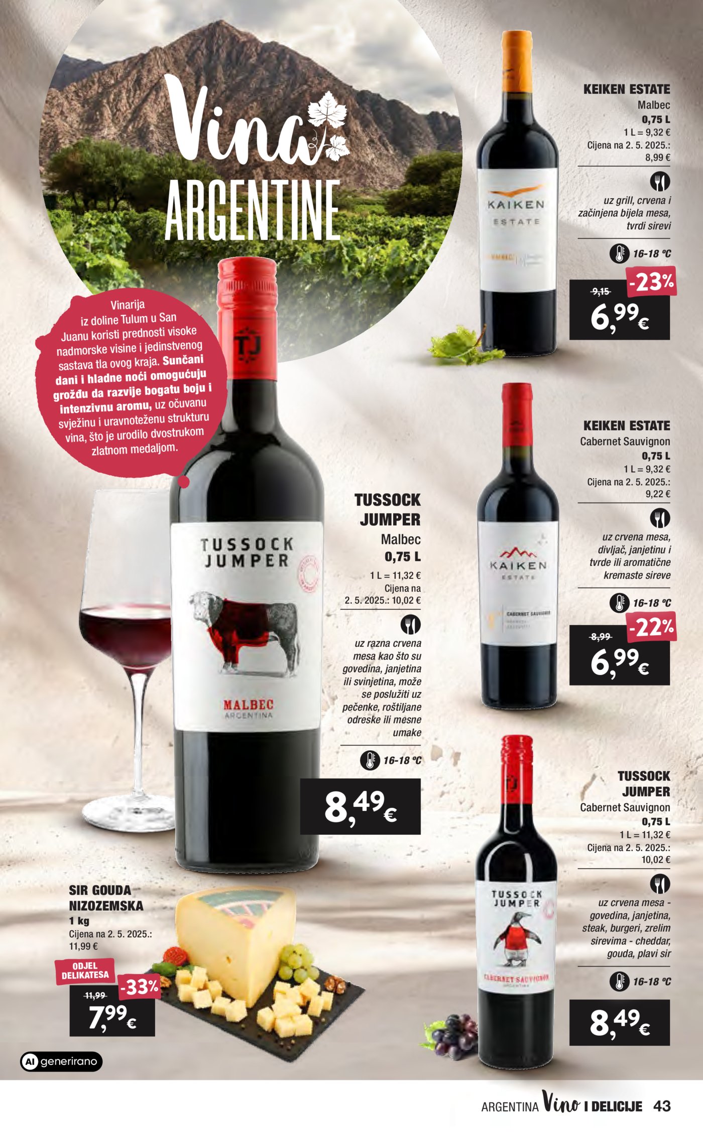 Interspar Vino Katalog Akcija 16.09.-06.10.2026.