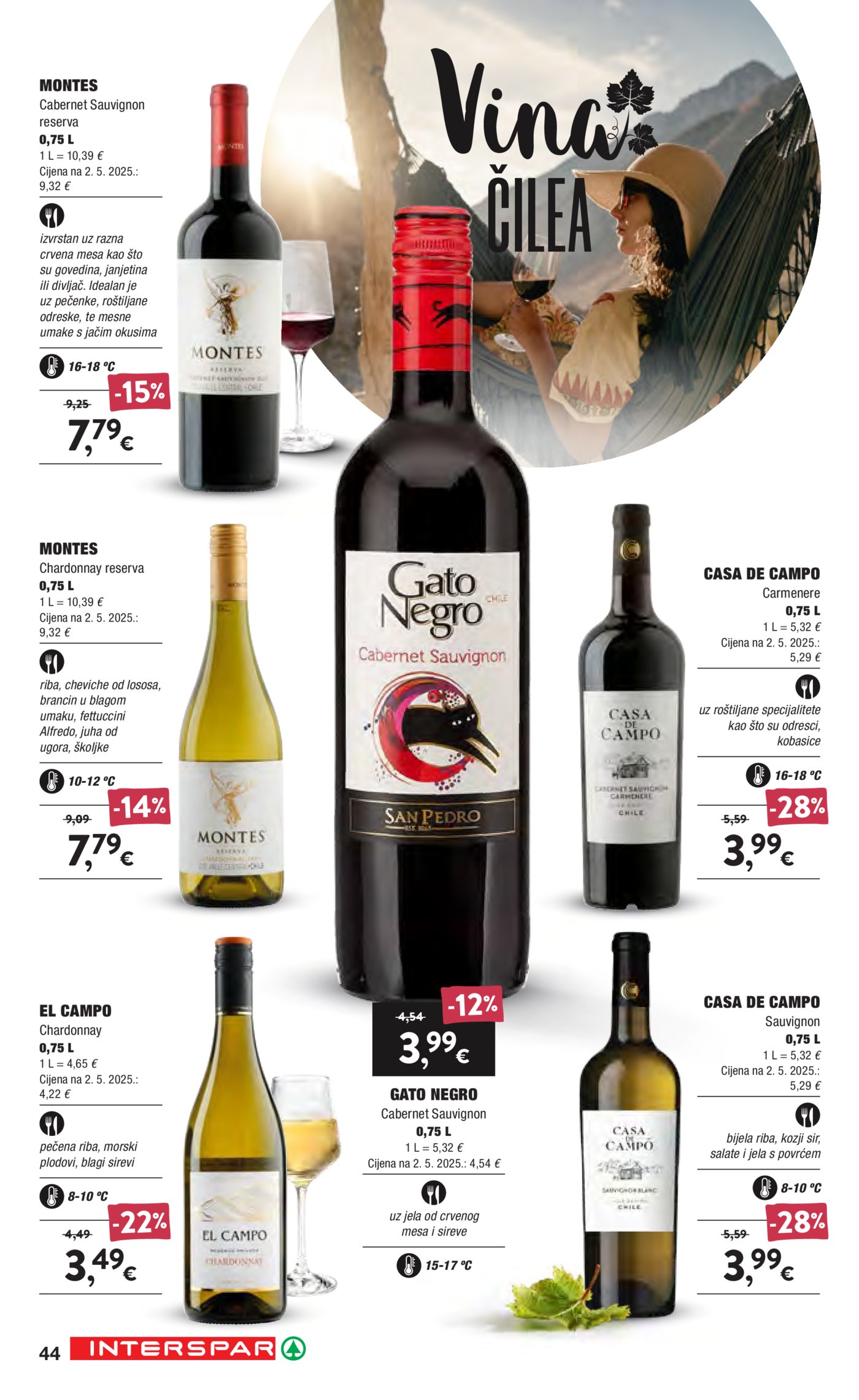 Interspar Vino Katalog Akcija 16.09.-06.10.2026.