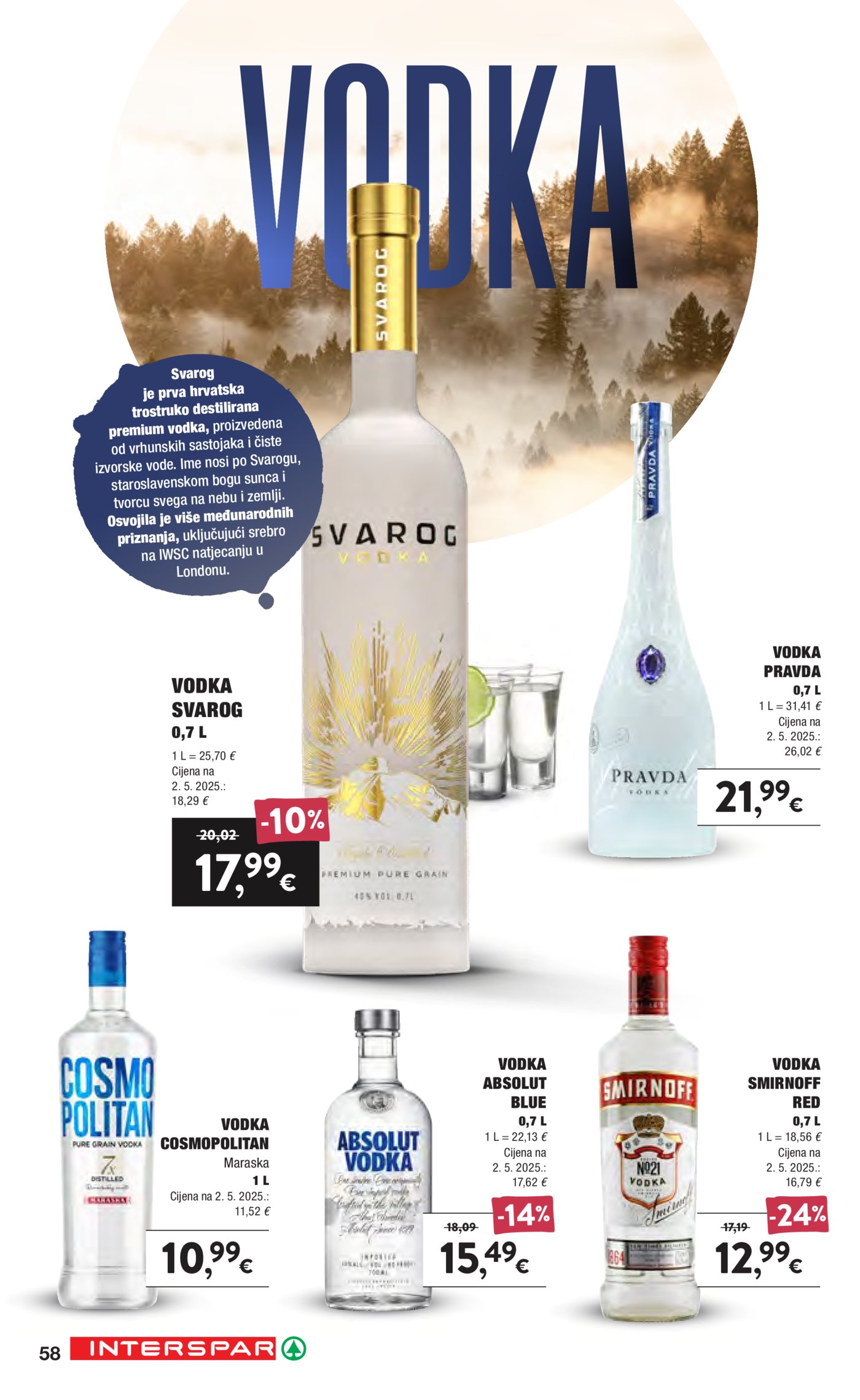 Interspar Vino Katalog Akcija 16.09.-06.10.2026.