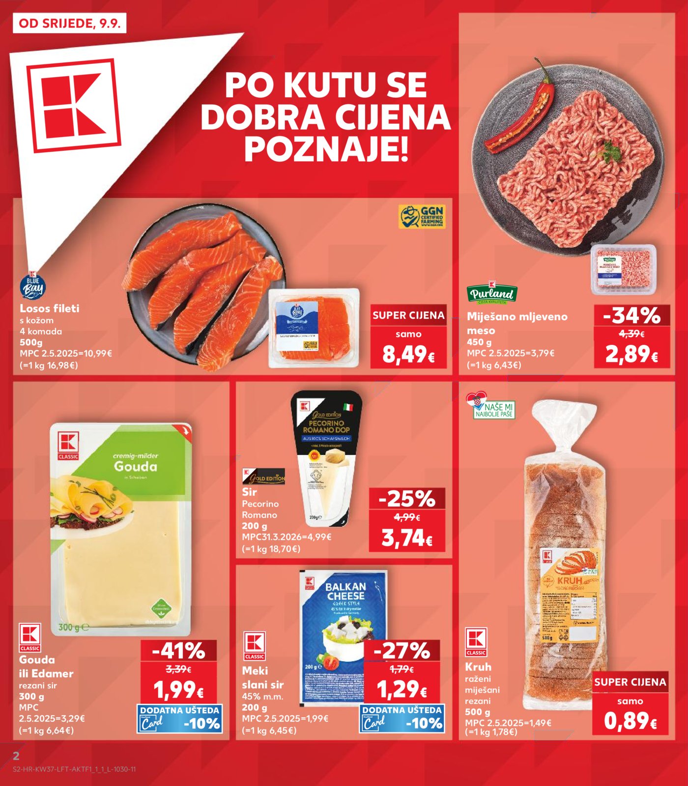 Kaufland katalog Akcija 09.09. - 15.09.2026.