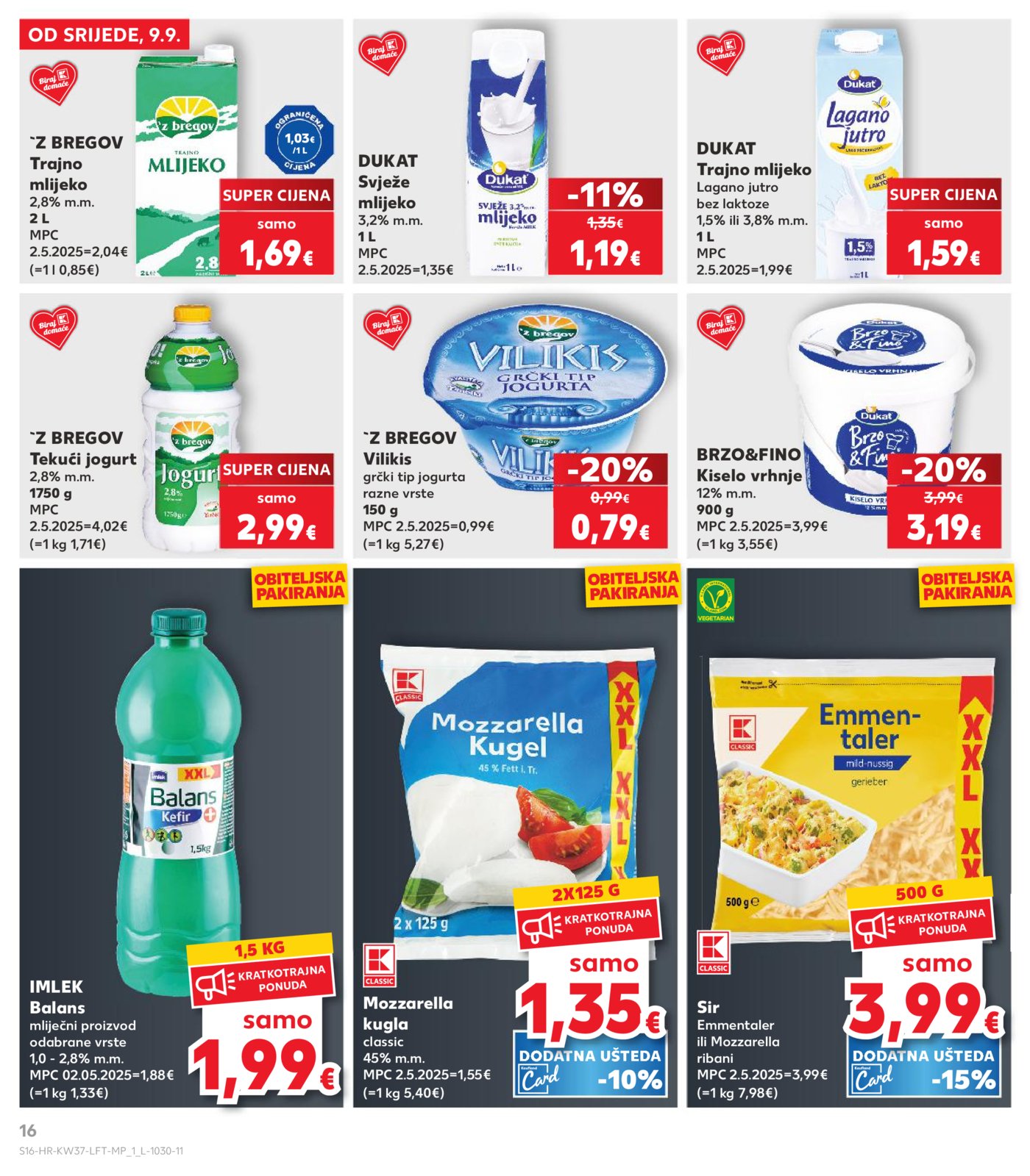Kaufland katalog Akcija 09.09. - 15.09.2026.