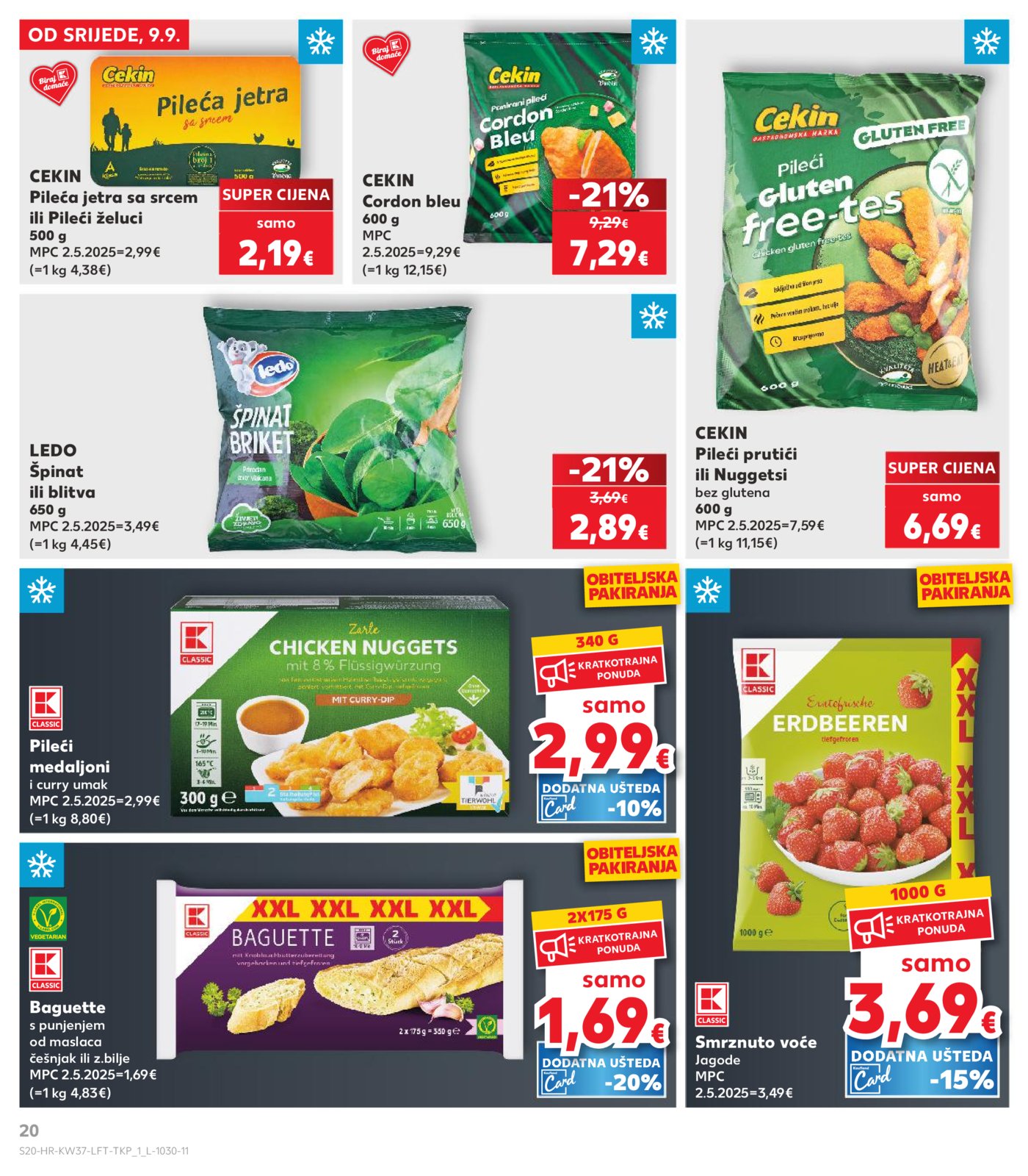 Kaufland katalog Akcija 09.09. - 15.09.2026.