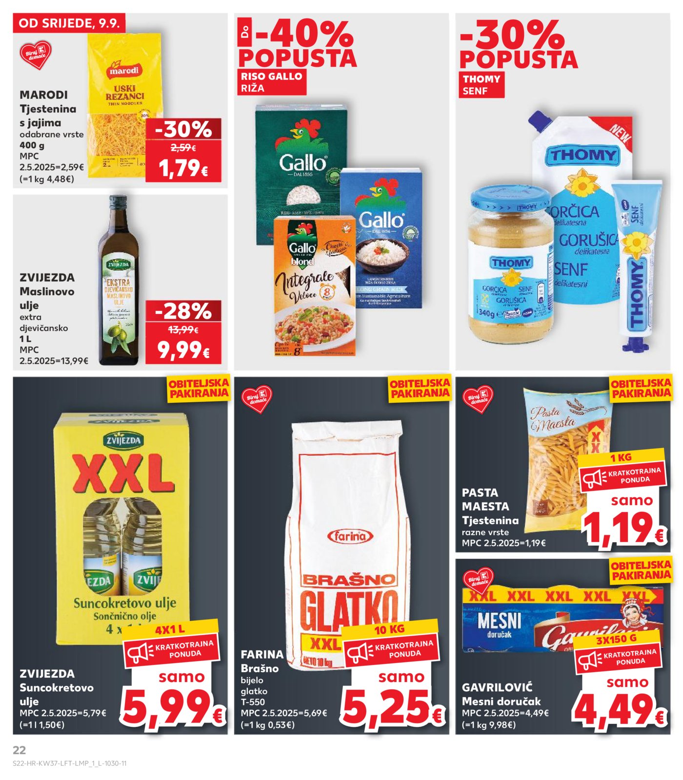 Kaufland katalog Akcija 09.09. - 15.09.2026.