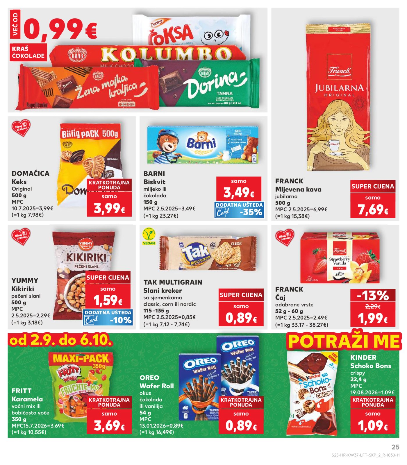 Kaufland katalog Akcija 09.09. - 15.09.2026.