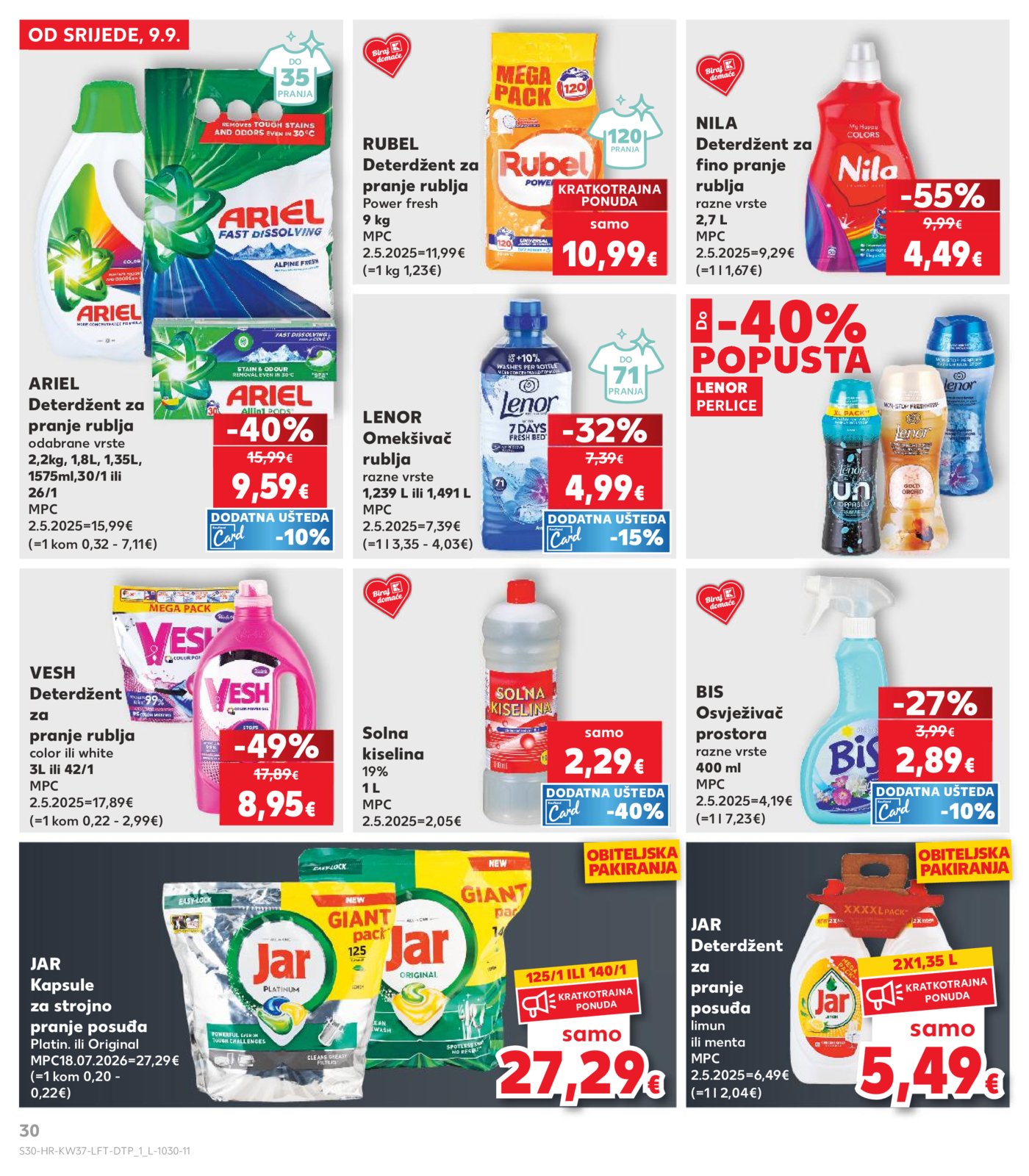 Kaufland katalog Akcija 09.09. - 15.09.2026.