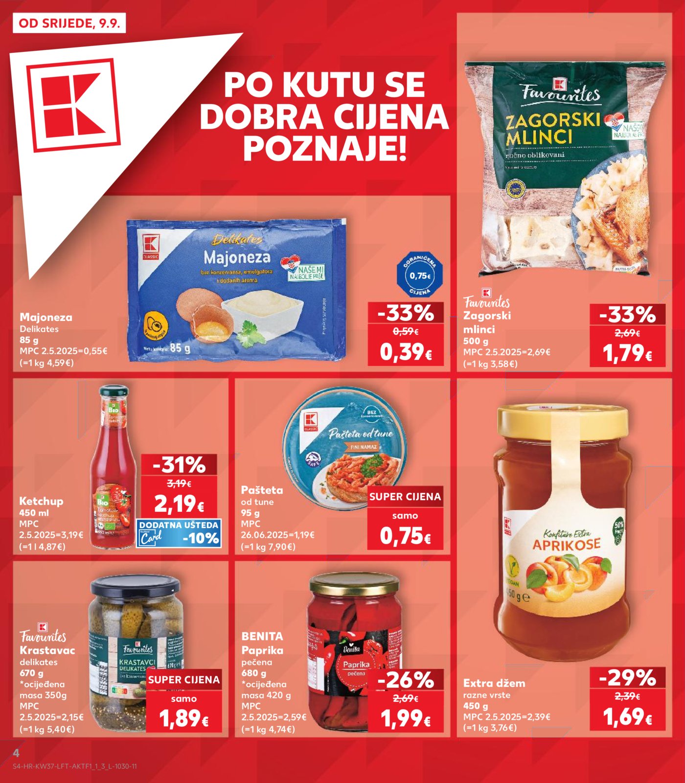 Kaufland katalog Akcija 09.09. - 15.09.2026.