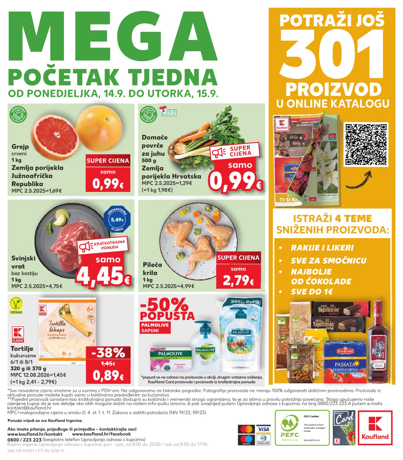Kaufland katalog Akcija 09.09. - 15.09.2026.
