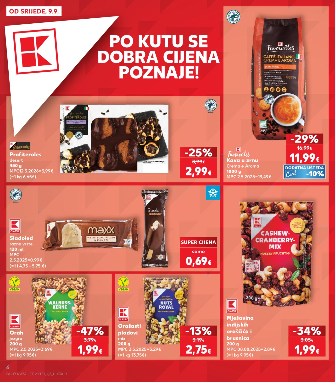 Kaufland katalog Akcija 09.09. - 15.09.2026.