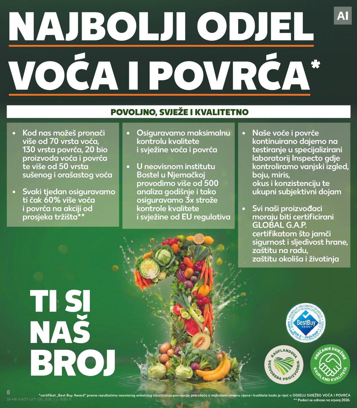 Kaufland katalog Akcija 09.09. - 15.09.2026.