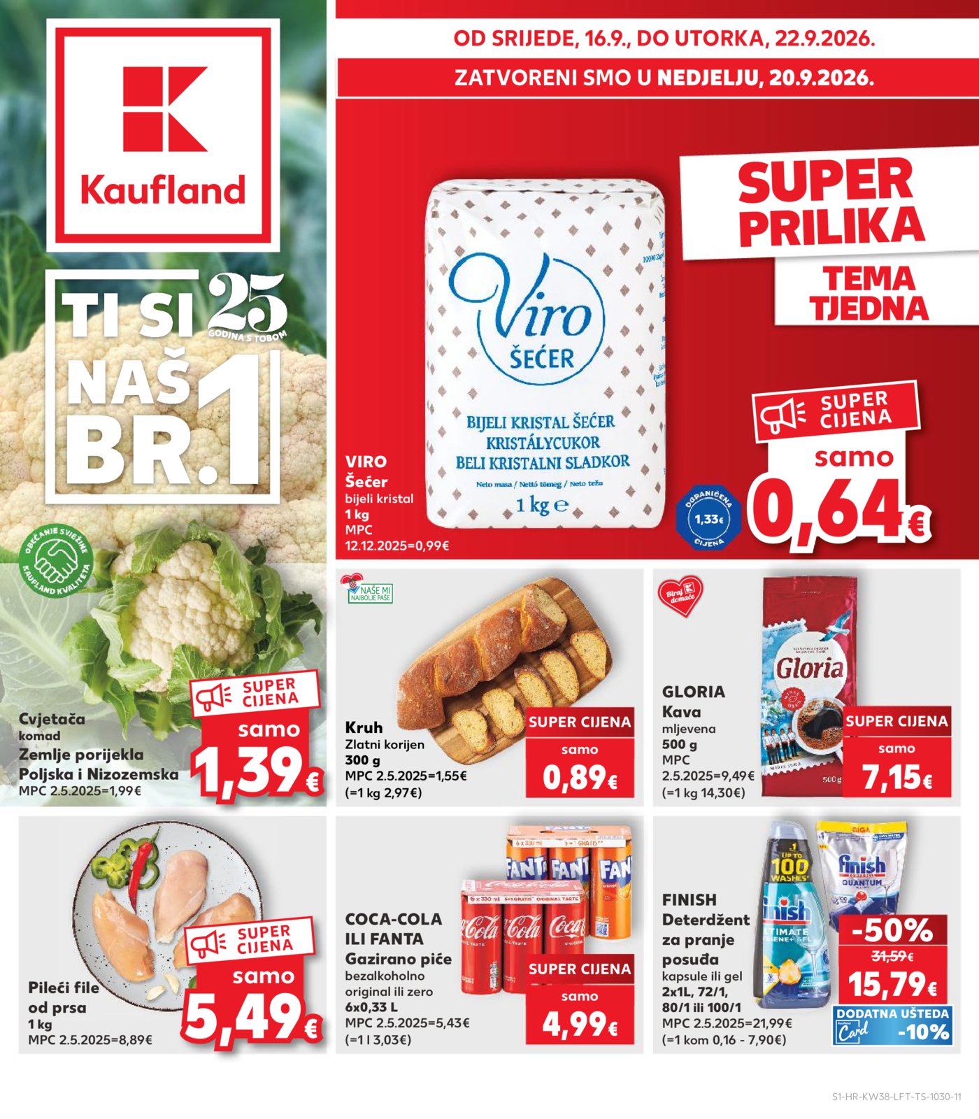 Kaufland Katalog Akcija 16.09.-22.09.2026.